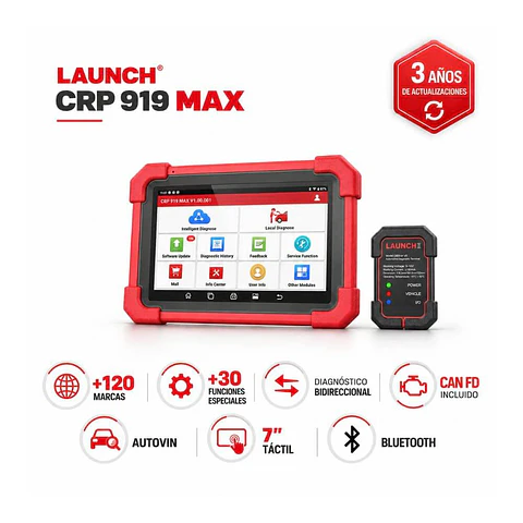 Escáner Launch CRP 919 Max