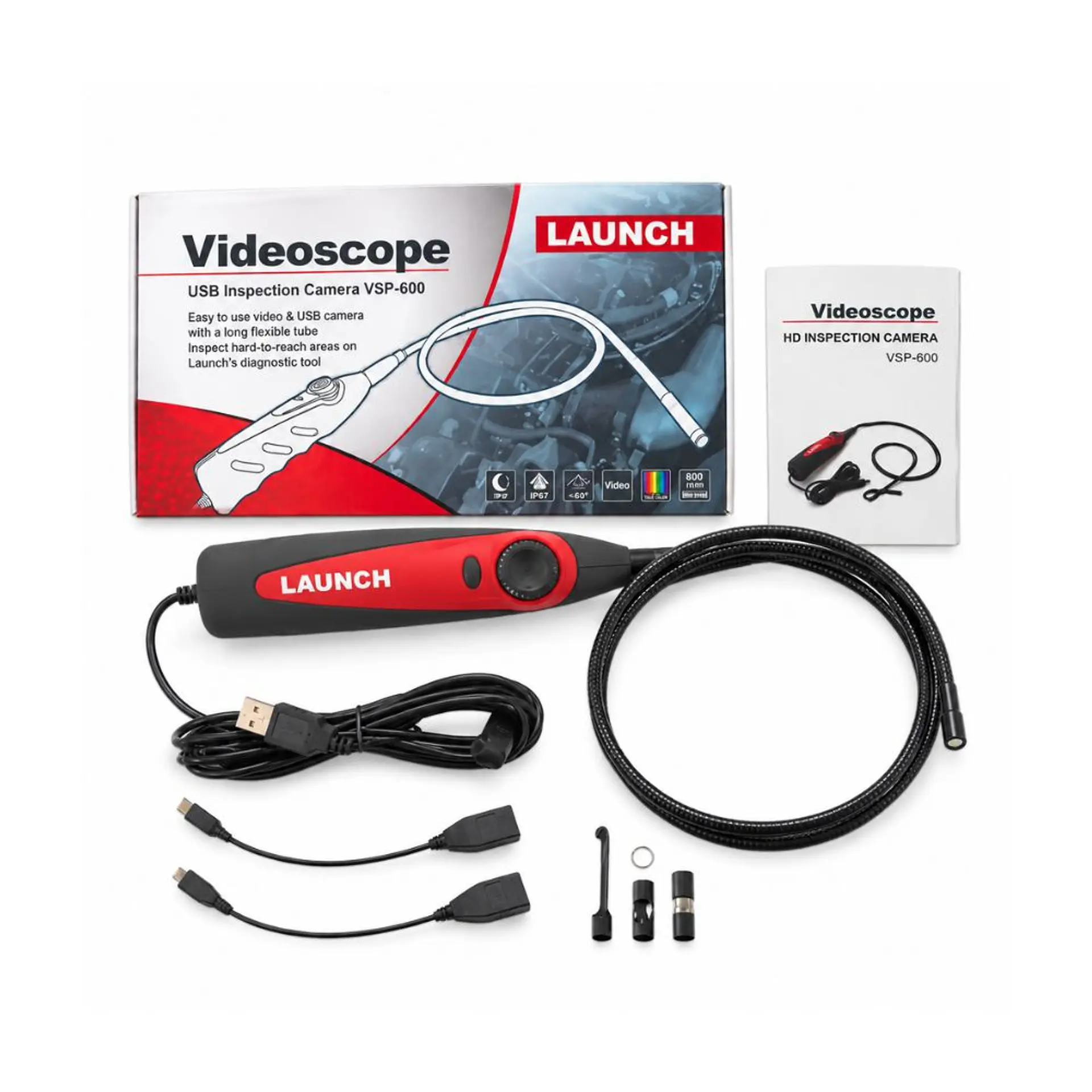 Videoscopio - Boroscopio Digital Launch VSP600