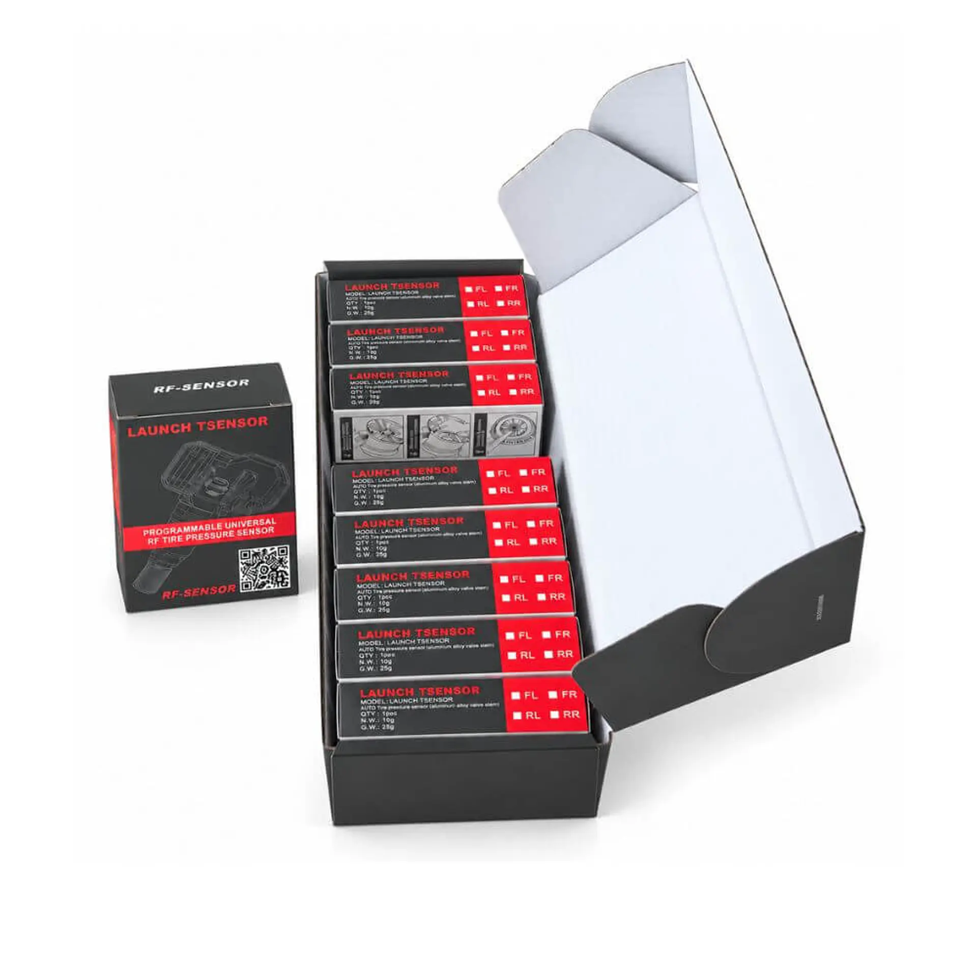 Sensor TPMS Universal Launch TSENSOR-05S - Pack 10 Unids.