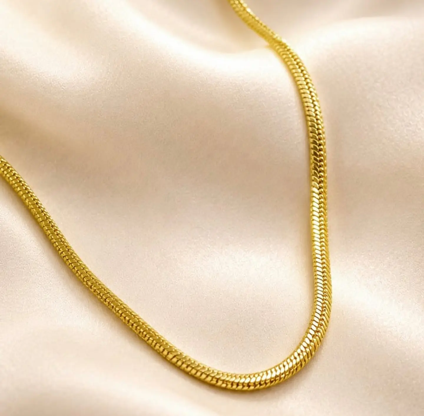 Cadena Cinta Baño Oro Amarillo 1