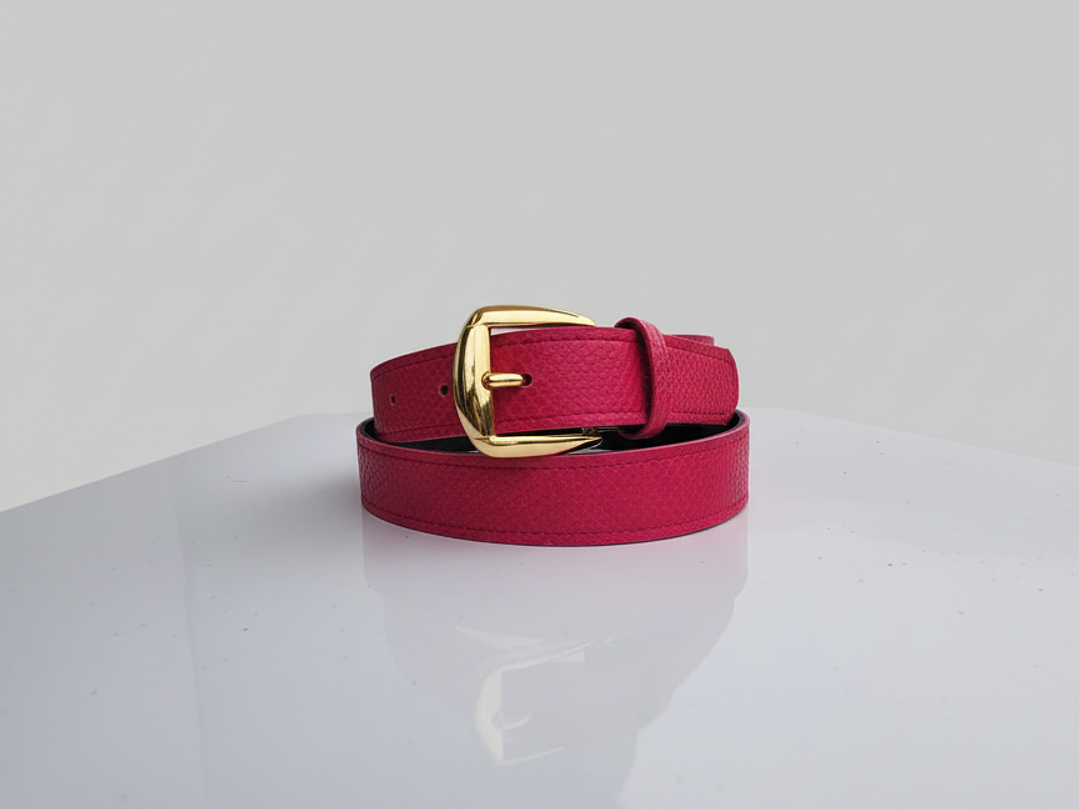 Cinturón Hebilla Dorada 4