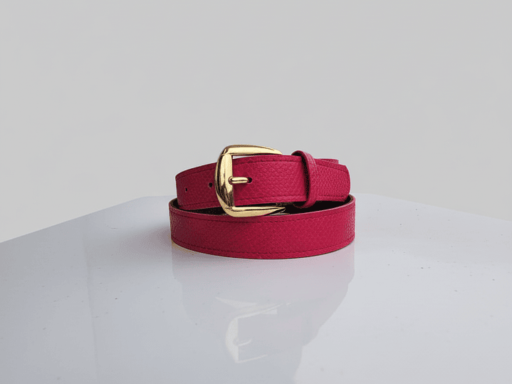 Cinturón Hebilla Dorada 4