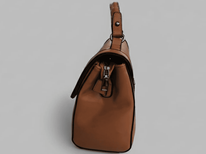 Cartera Tipo Satchel de Cuero 