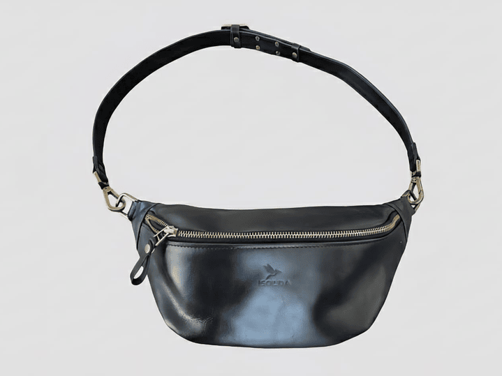 Cartera Riñonera Isolda Black Icon – El Clásico Indispensable 1