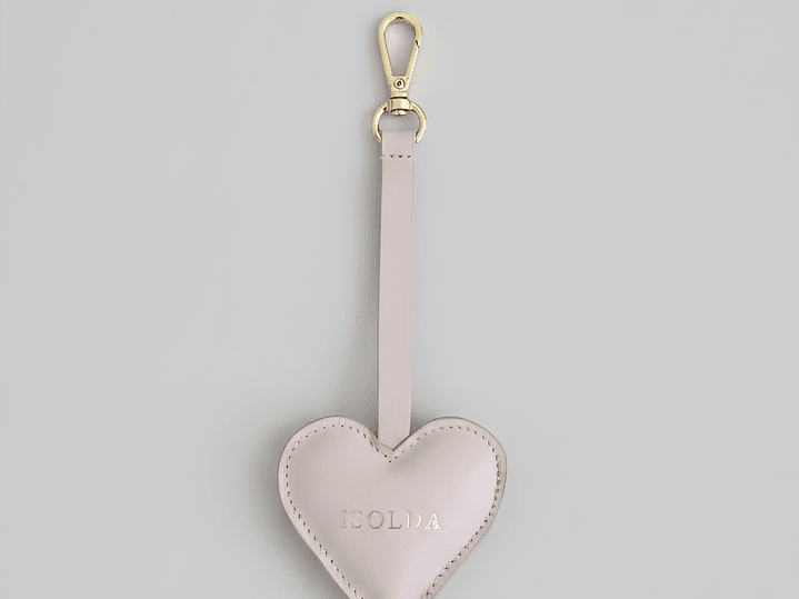 Llavero de corazón Rosado 1