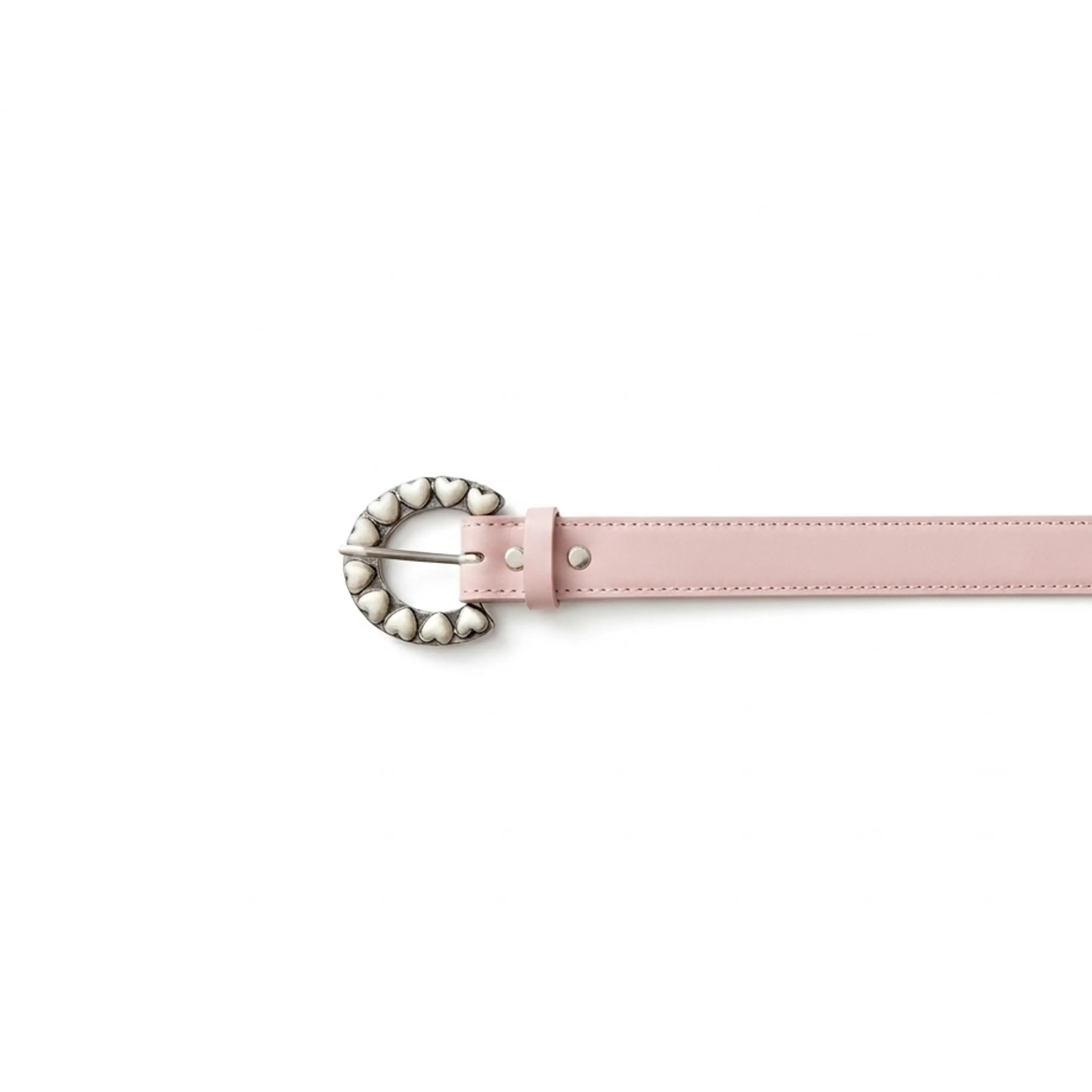 Cinturón Isolda hebilla corazón 2