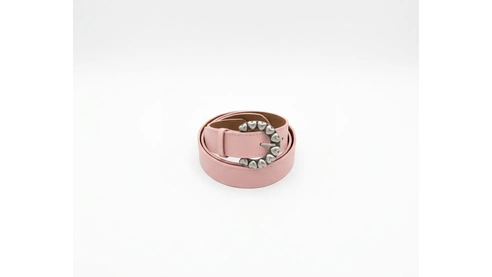 Cinturón Isolda hebilla corazón 1