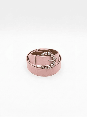 Cinturón Magnolia hebilla corazón