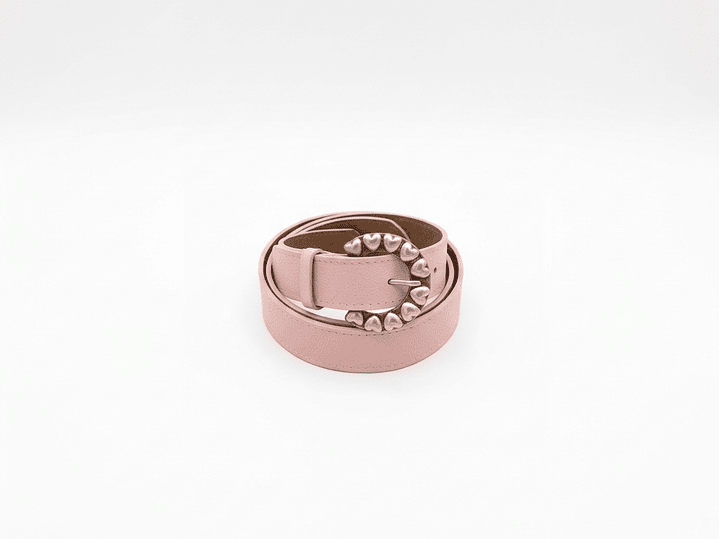 Cinturón Magnolia hebilla corazón 1