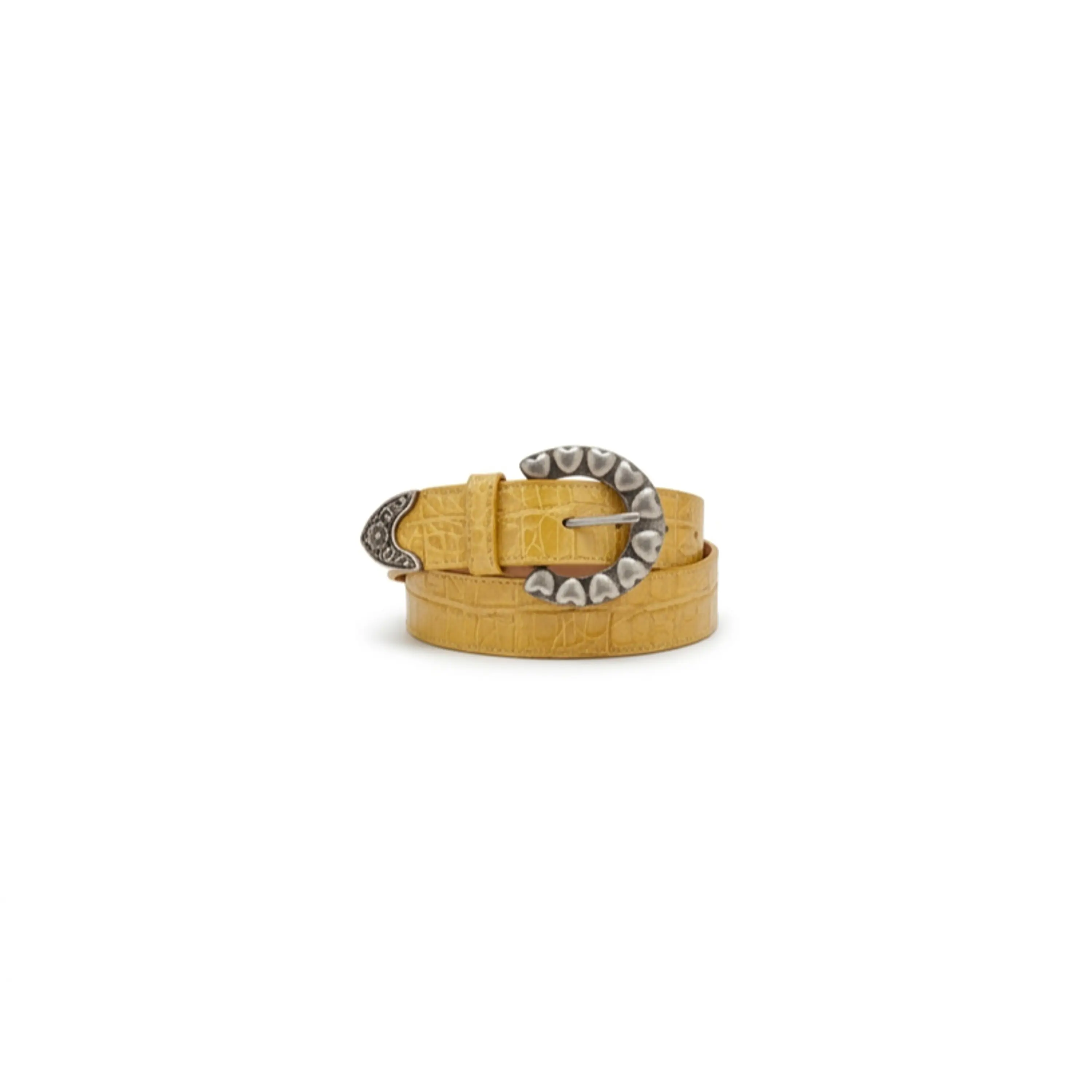 Cinturón Isolda hebilla corazón 3