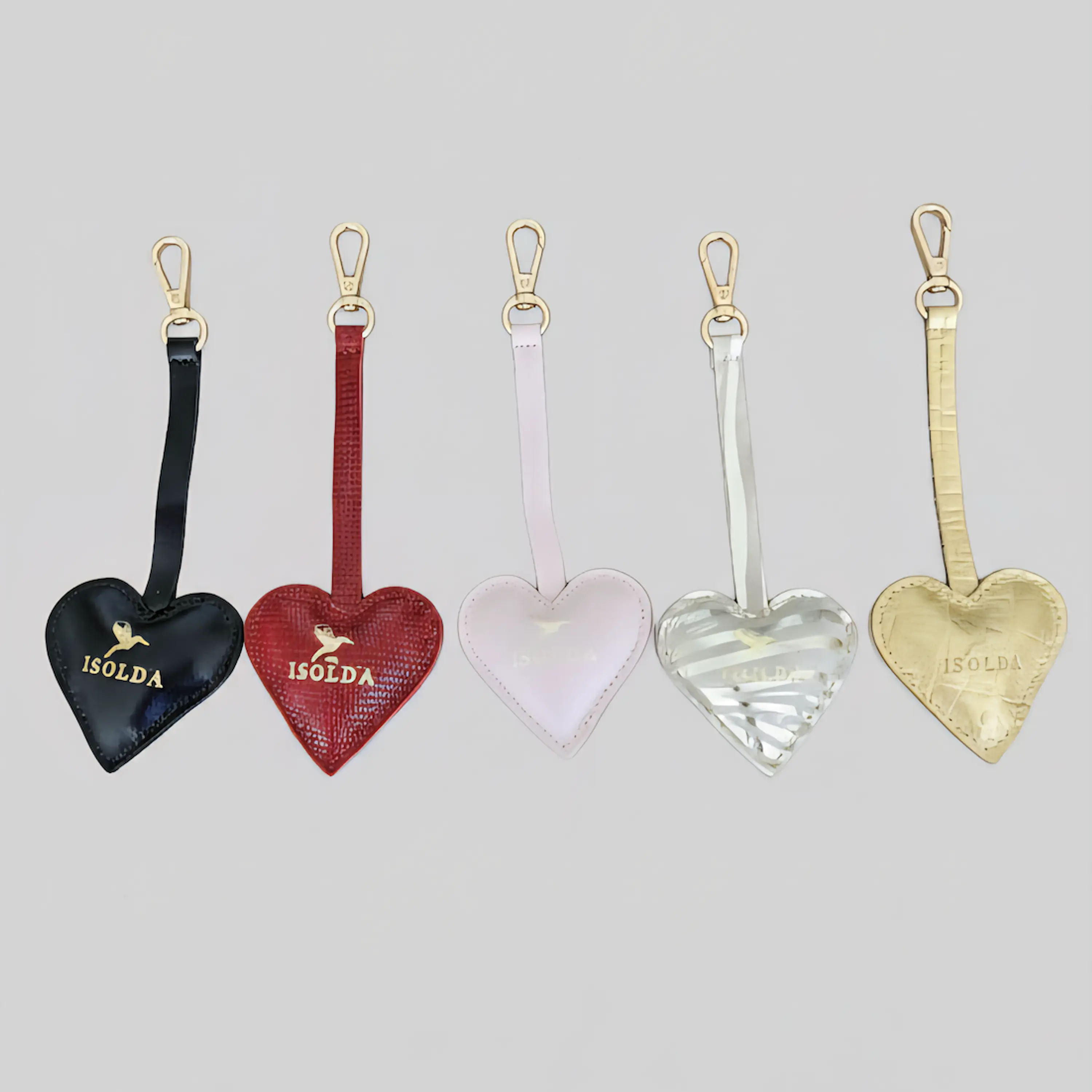 Llavero Charm Isolda - Cuero LWG - Hecho a mano 1