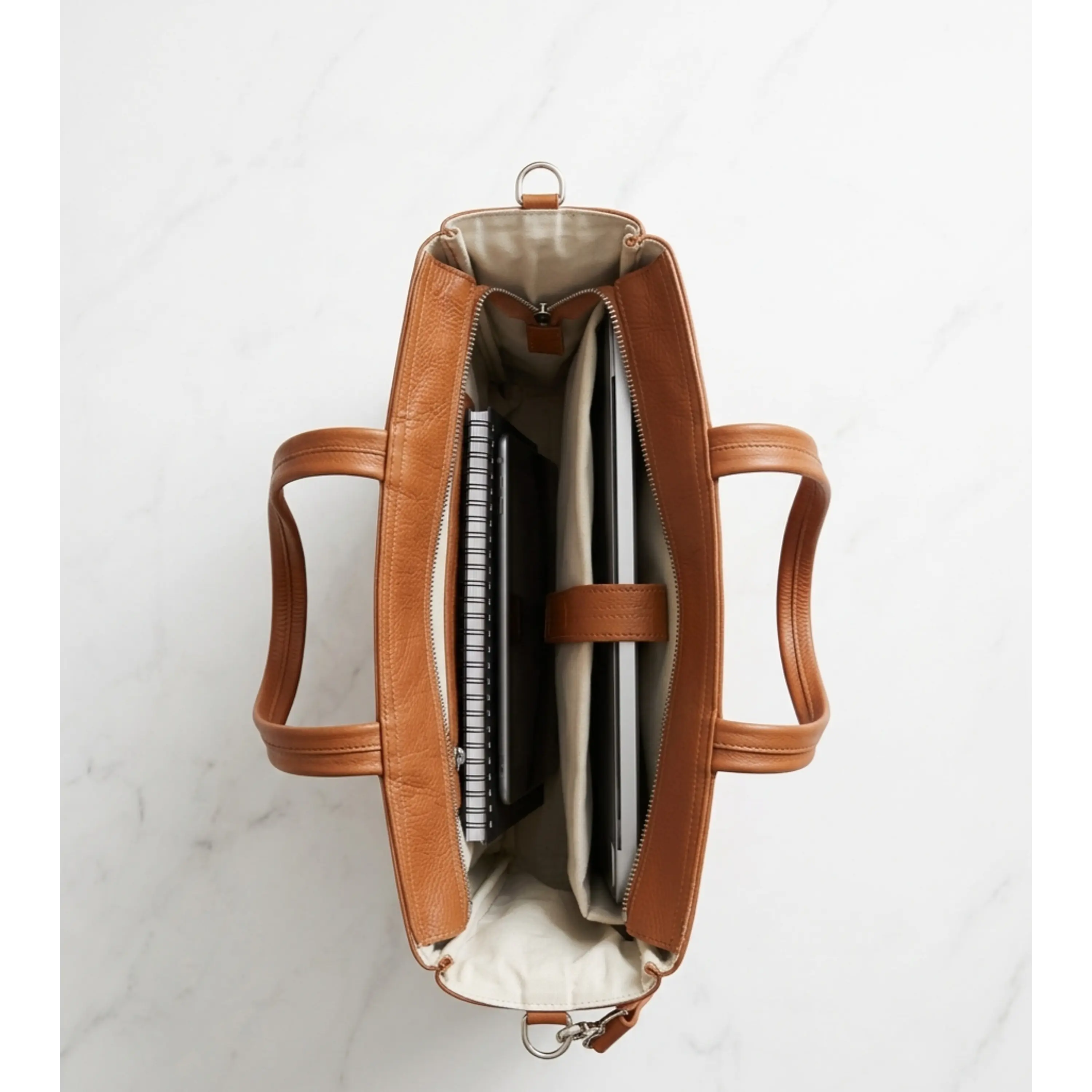 Cartera Atacama - Porta Notebook - Cuero LWG - Hecho a mano  3