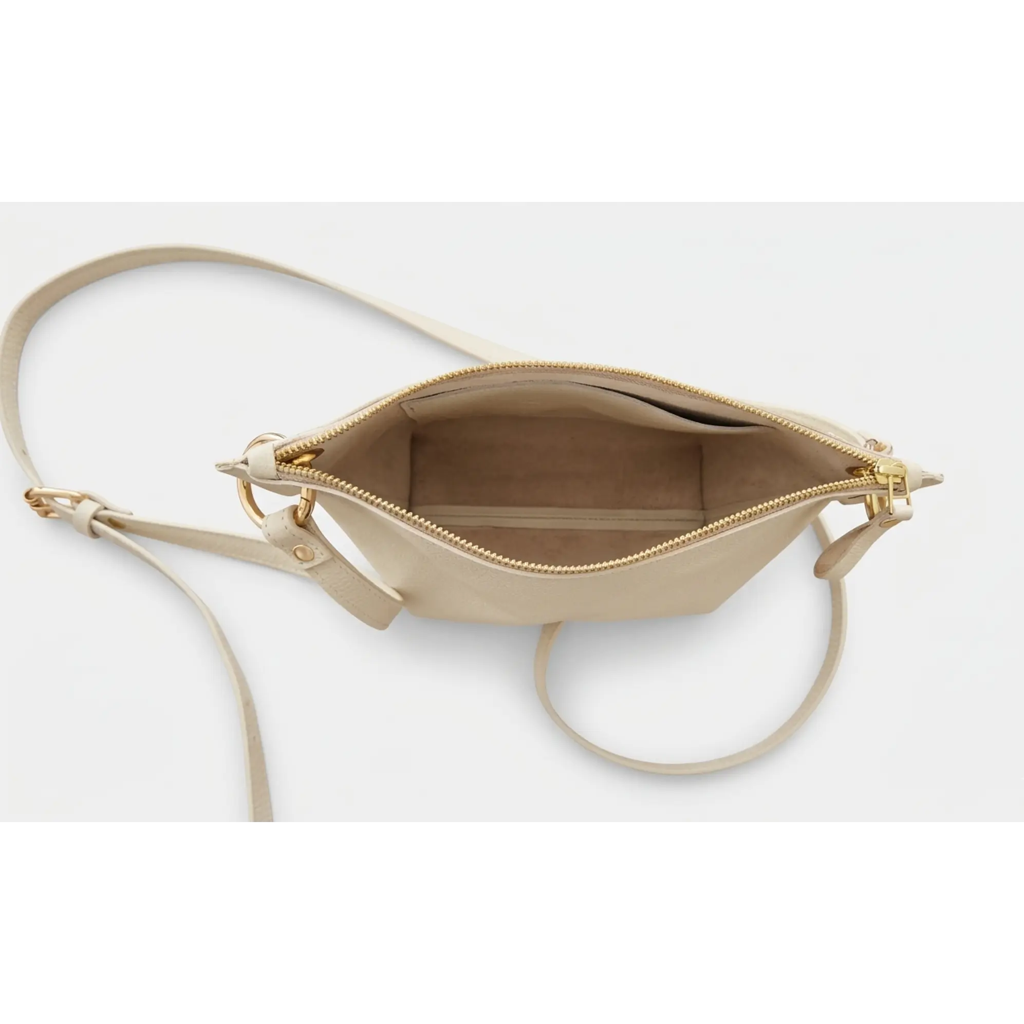 Cartera Colibrí Marfil - Cuero LWG - Hecho a mano 5