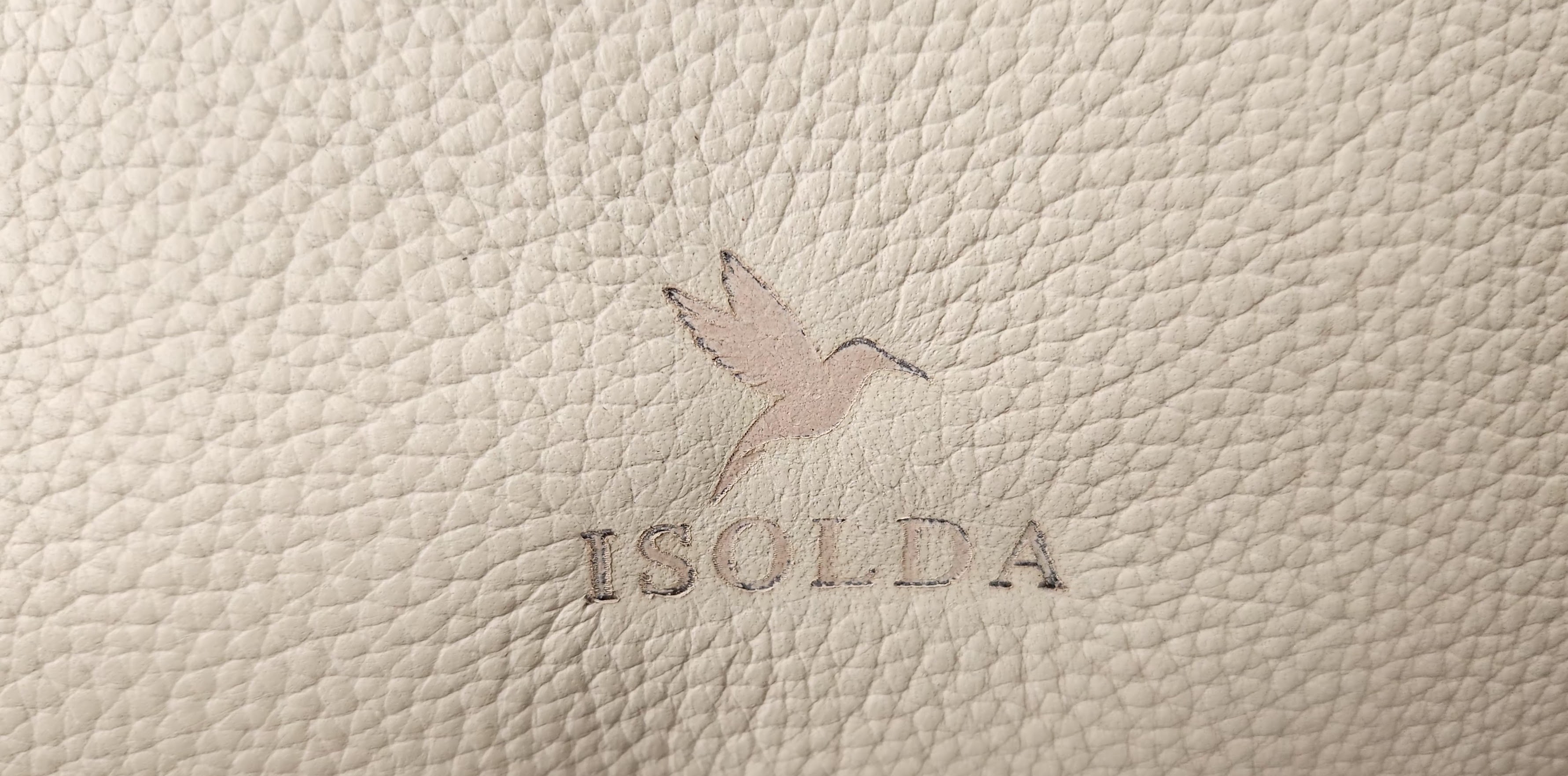 Cartera Colibrí - Color Marfil - Cuero LWG - Hecho a mano 7