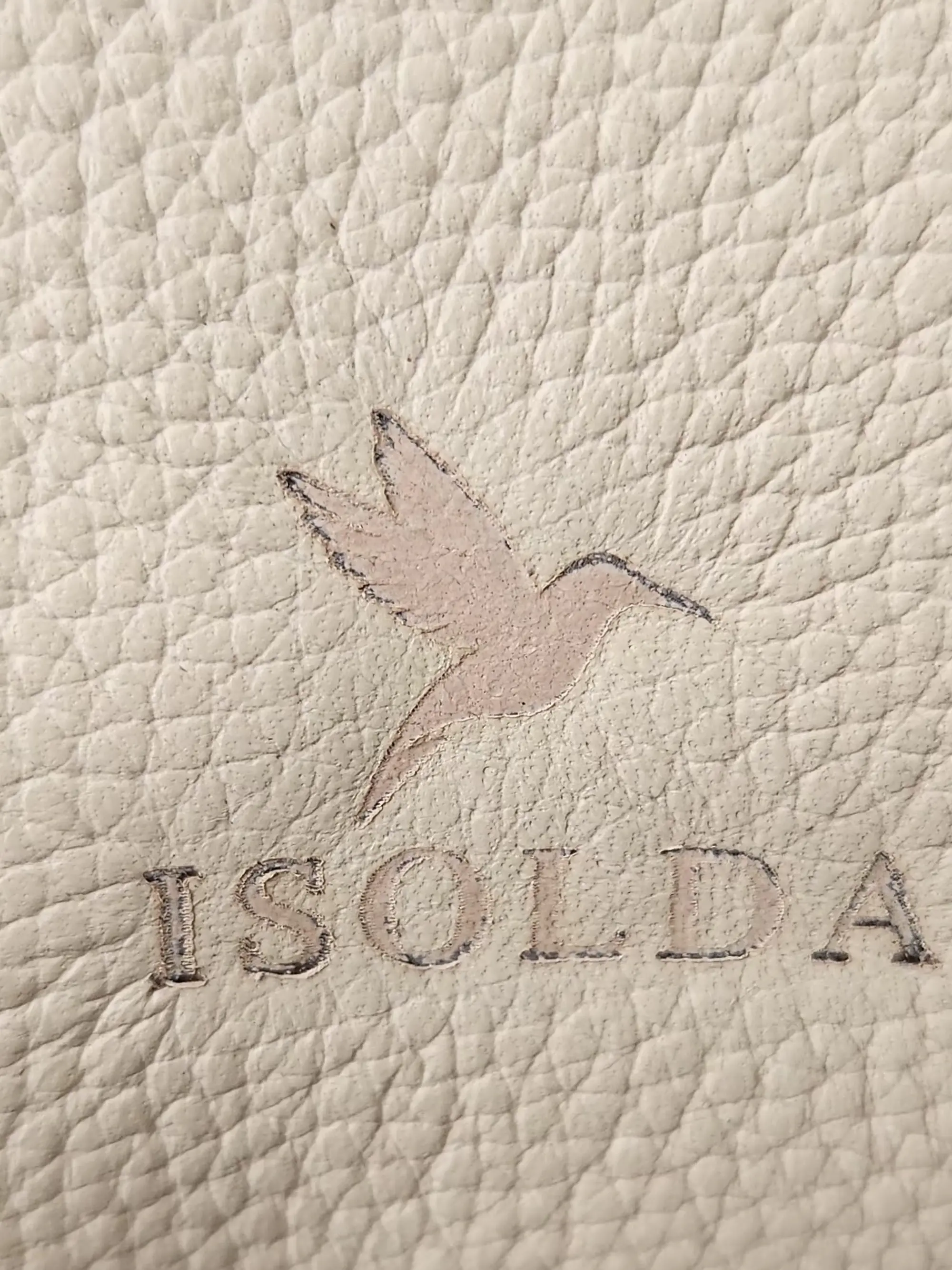 Cartera Isolda Marfil - Cuero LWG - Hecho a mano 6