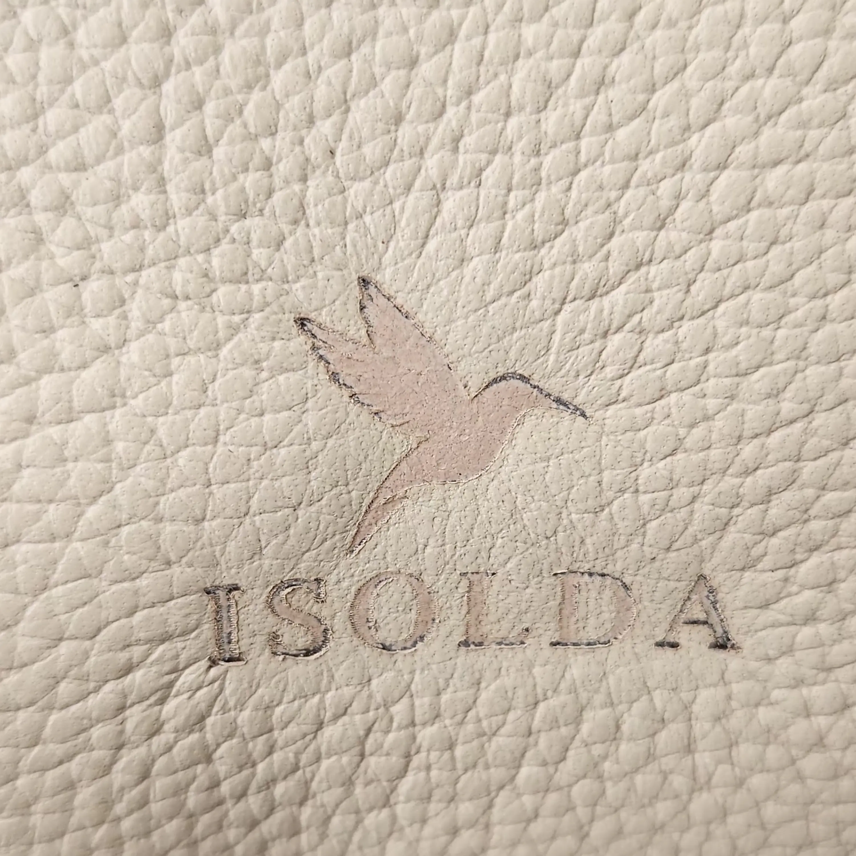 Cartera Isolda Marfil - Cuero LWG - Hecho a mano 6