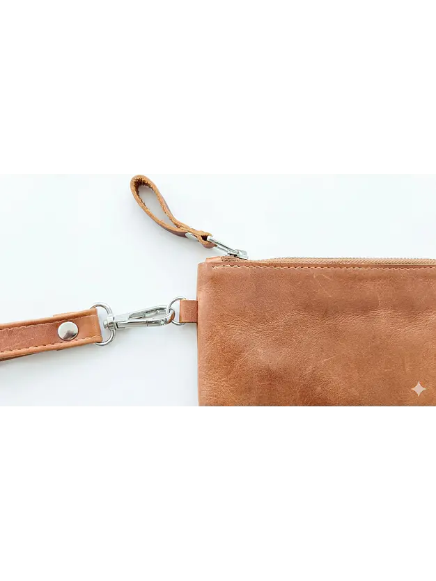 Clutch, Cartera de Mano Picaflor - Cuero 2