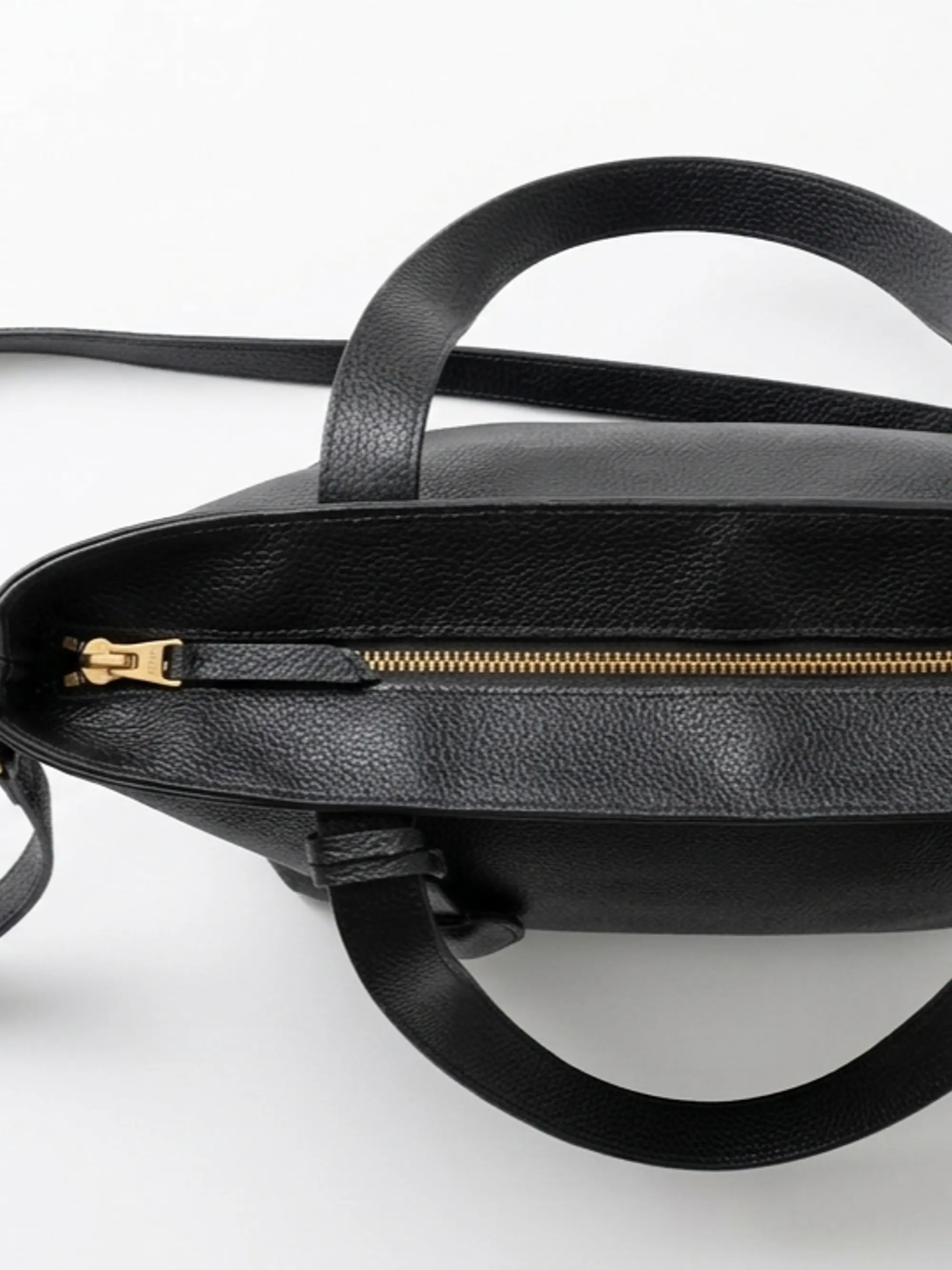 Tote Colibrí Negro - Cuero LWG - Hecho a mano 3