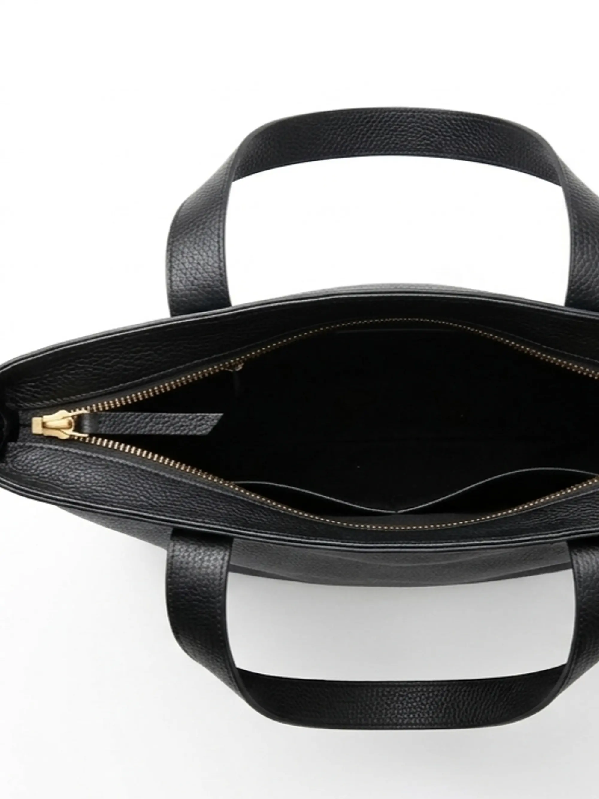 Tote Colibrí Negro - Cuero LWG - Hecho a mano 4