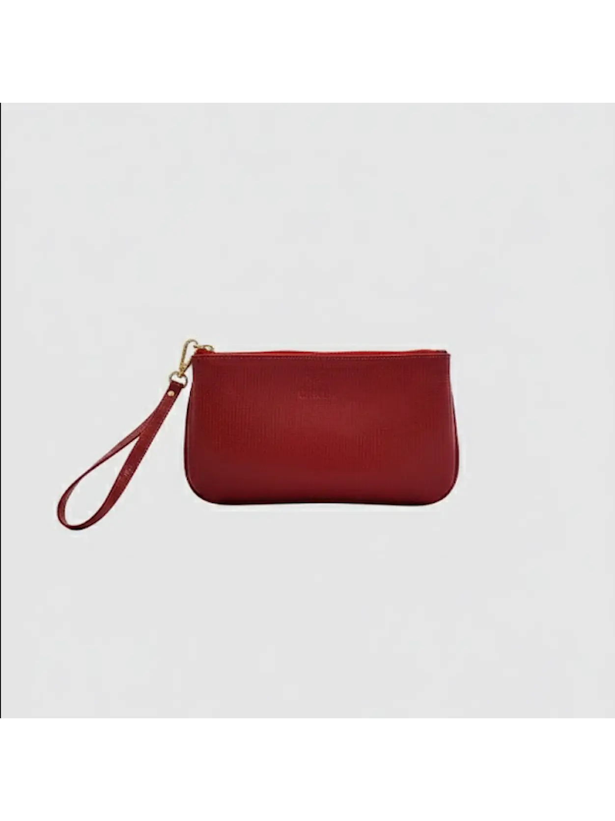 Clutch, cartera de mano de cuero Isolda - Cuero 5