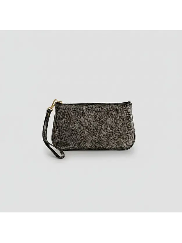 Clutch, cartera de mano de cuero Isolda - Cuero 4