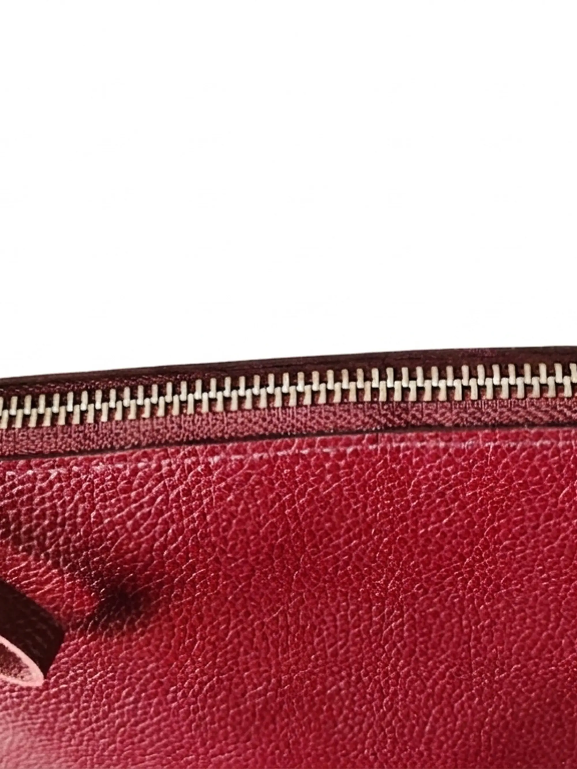 Cartera Isolda Burdeo - Cuero LWG - Hecho a mano 4