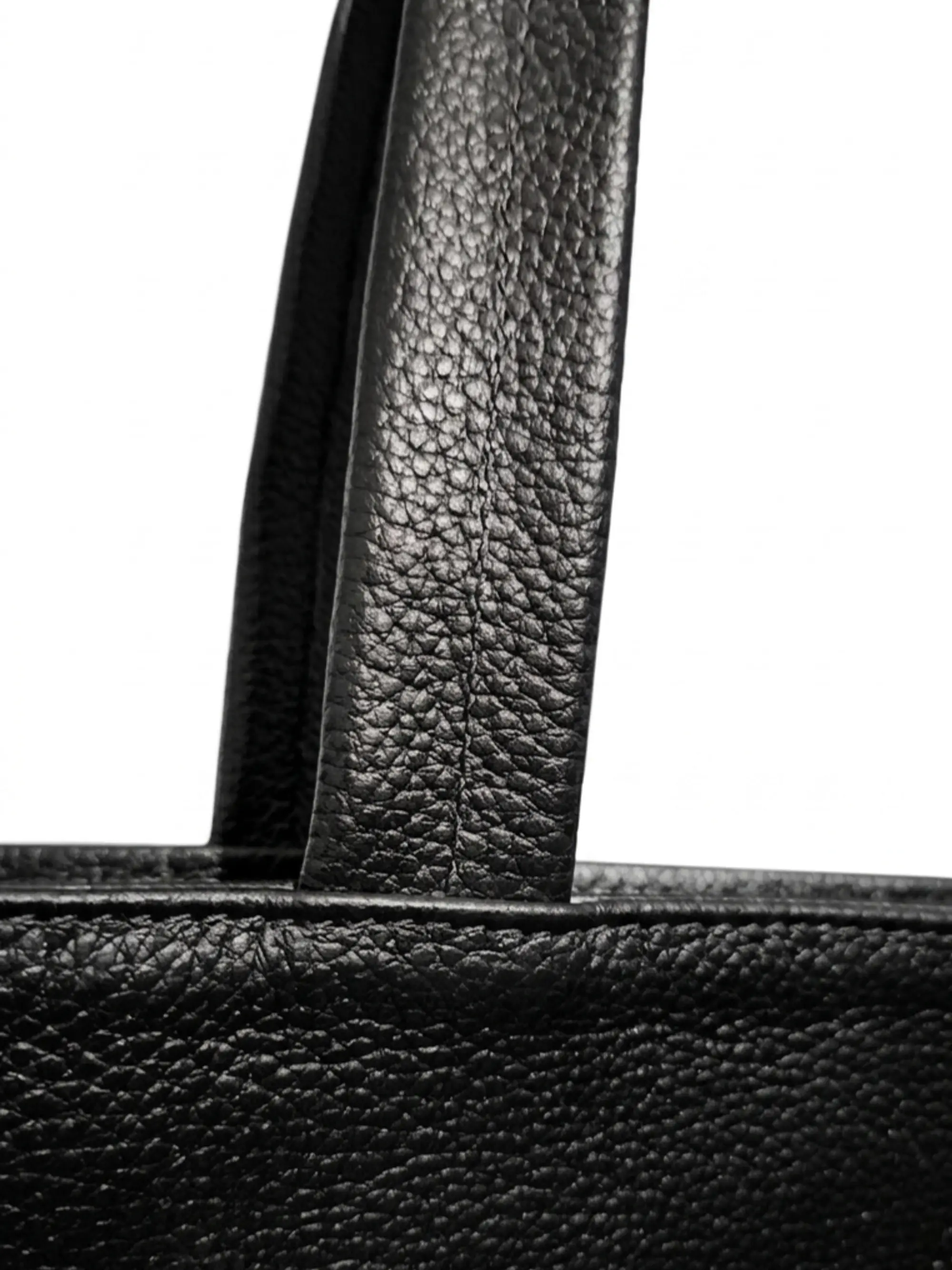 Tote Colibrí Negro - Cuero LWG - Hecho a mano 5
