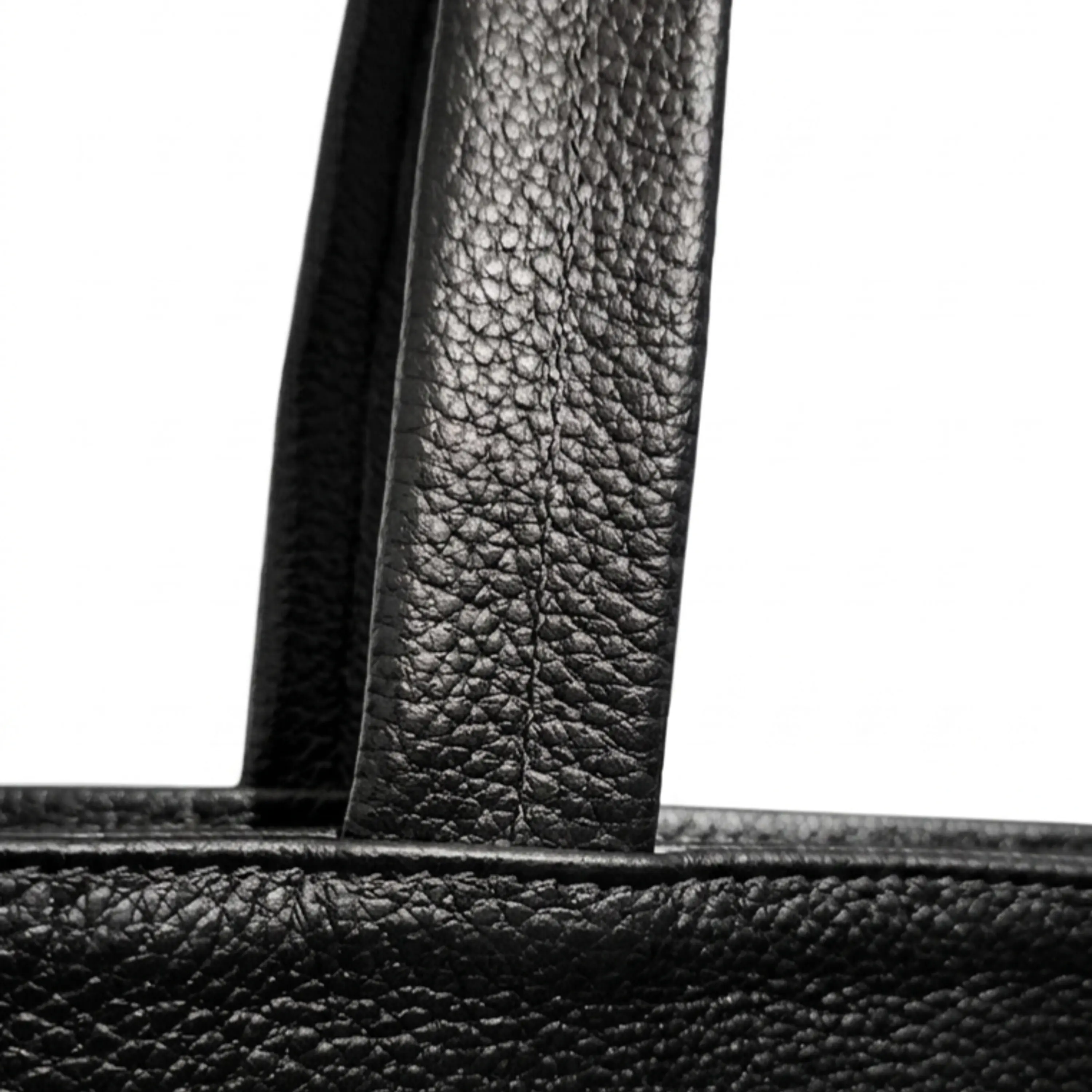 Tote Colibrí Negro - Cuero LWG - Hecho a mano 5