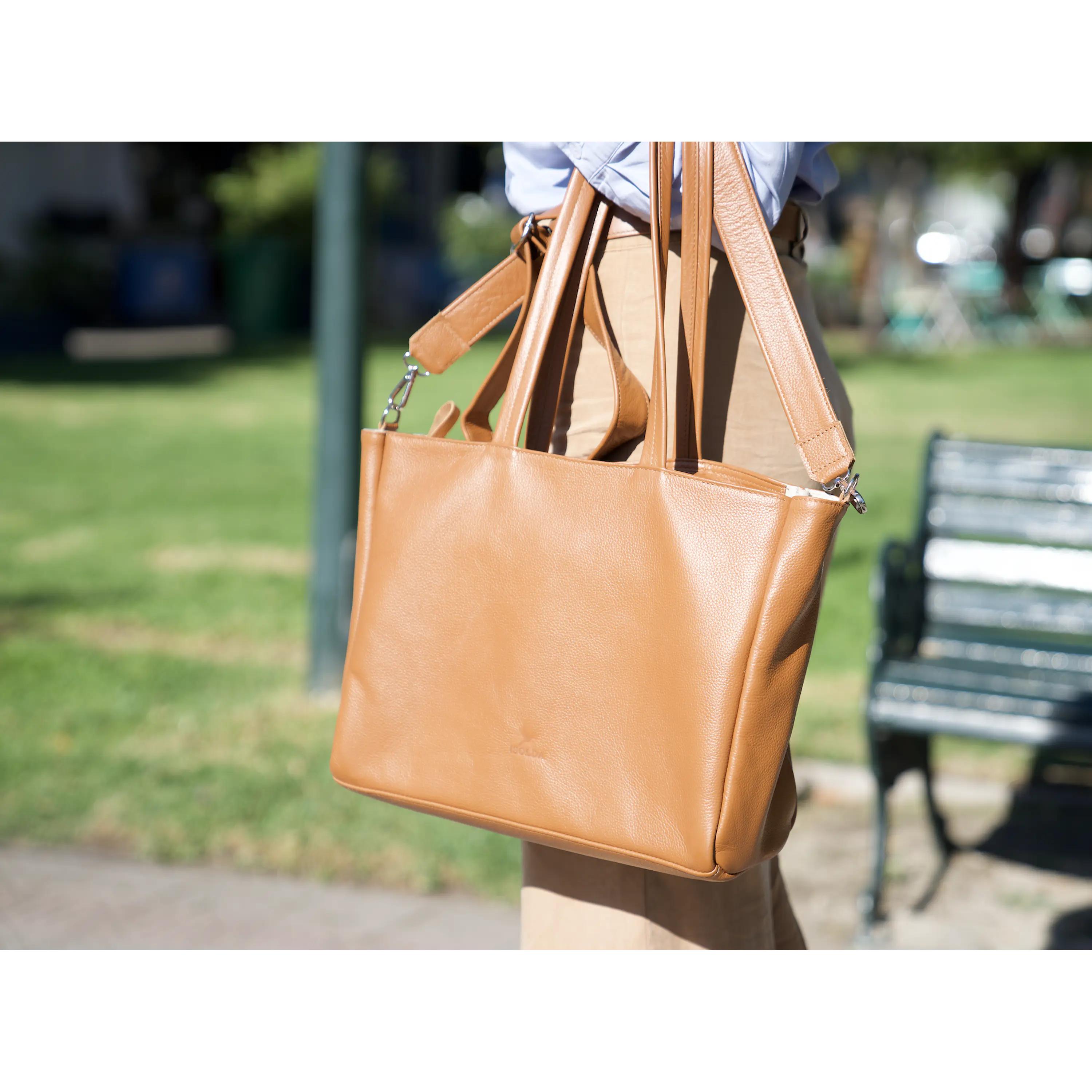 Cartera Atacama - Porta Notebook - Cuero LWG - Hecho a mano  5