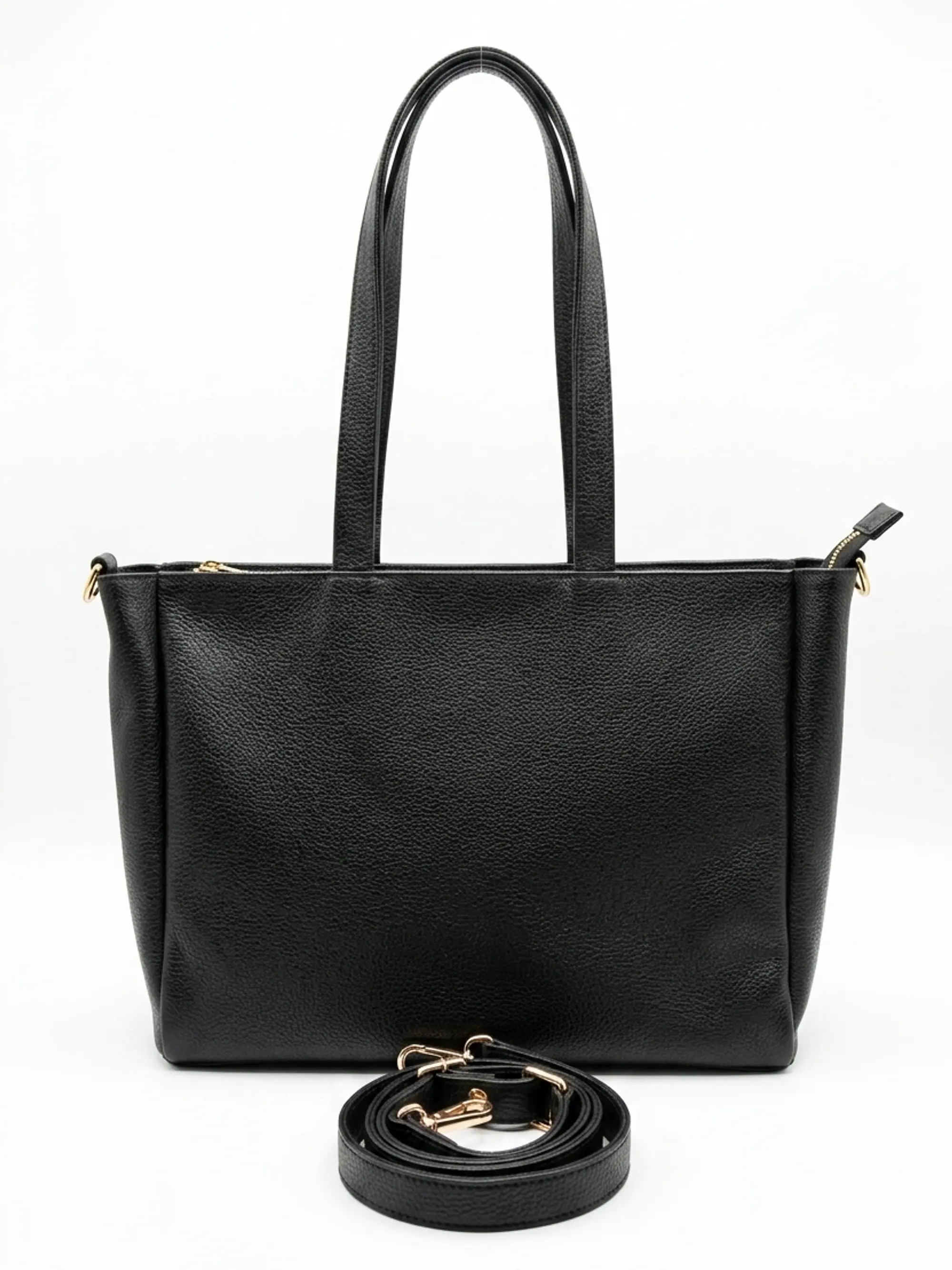 Cartera Atacama Negro - Porta Notebook - Cuero LWG - Hecho a mano 1