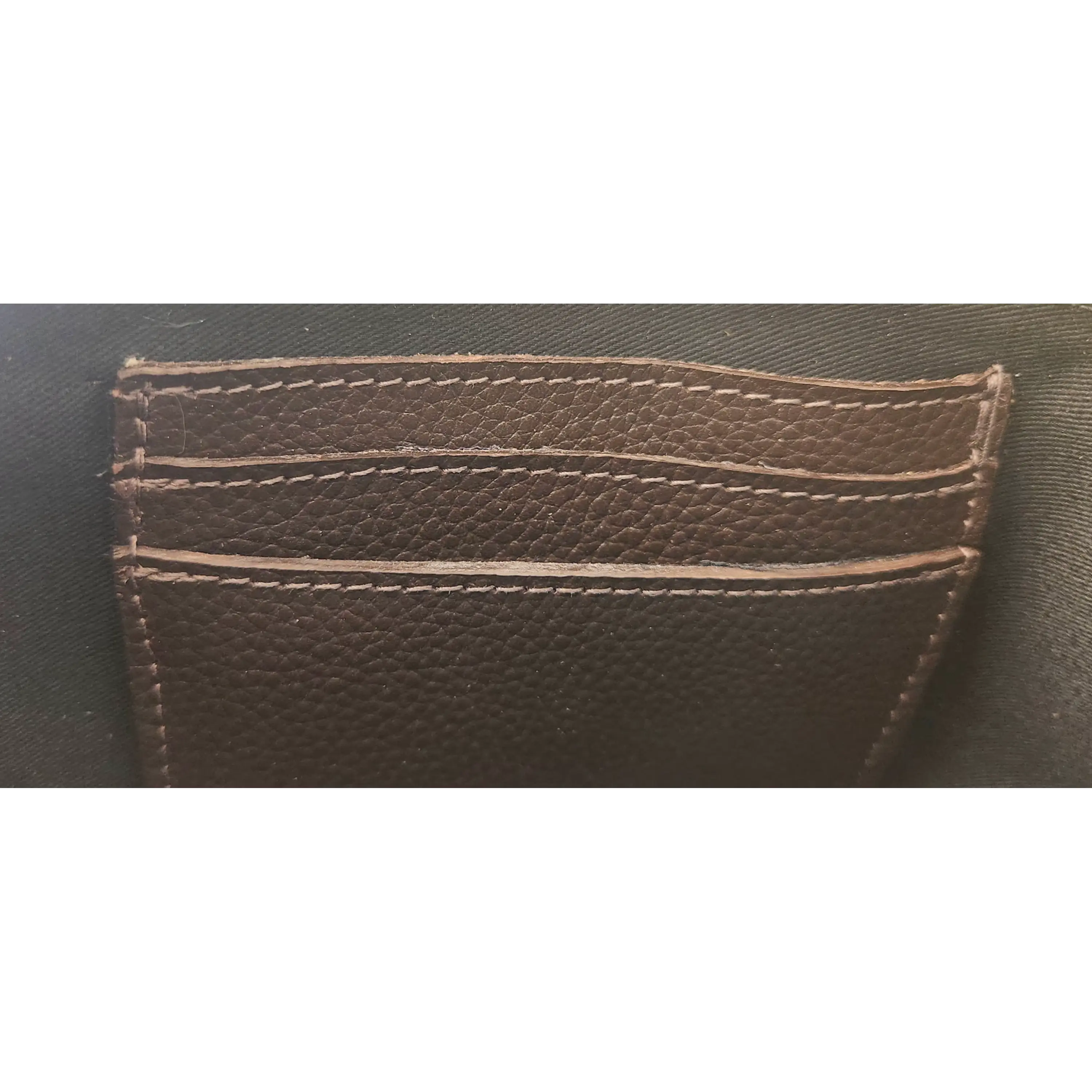 Cartera de mano Isolda Chocolate - Cuero LWG - Hecho a mano 3