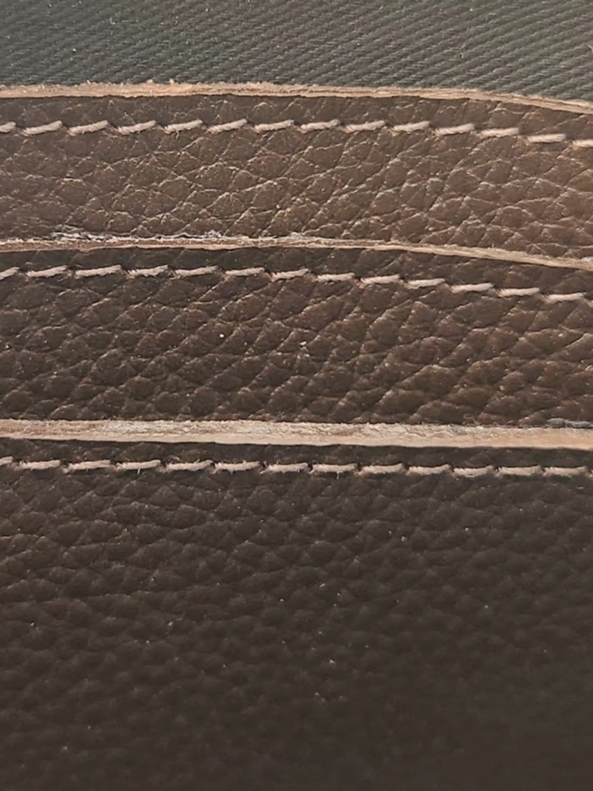 Cartera de mano Isolda Chocolate - Cuero LWG - Hecho a mano 3