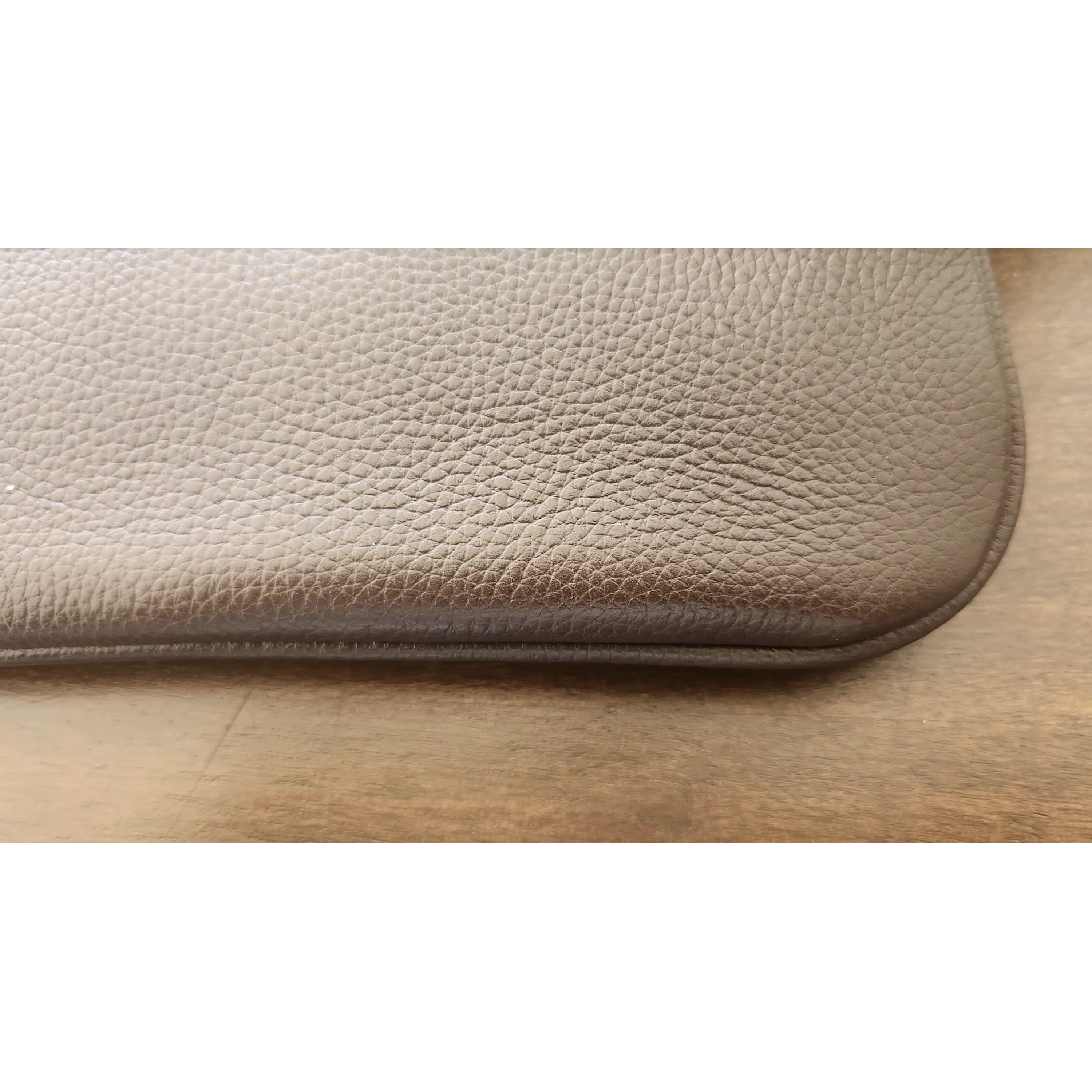 Cartera de mano Isolda Chocolate - Cuero LWG - Hecho a mano 4
