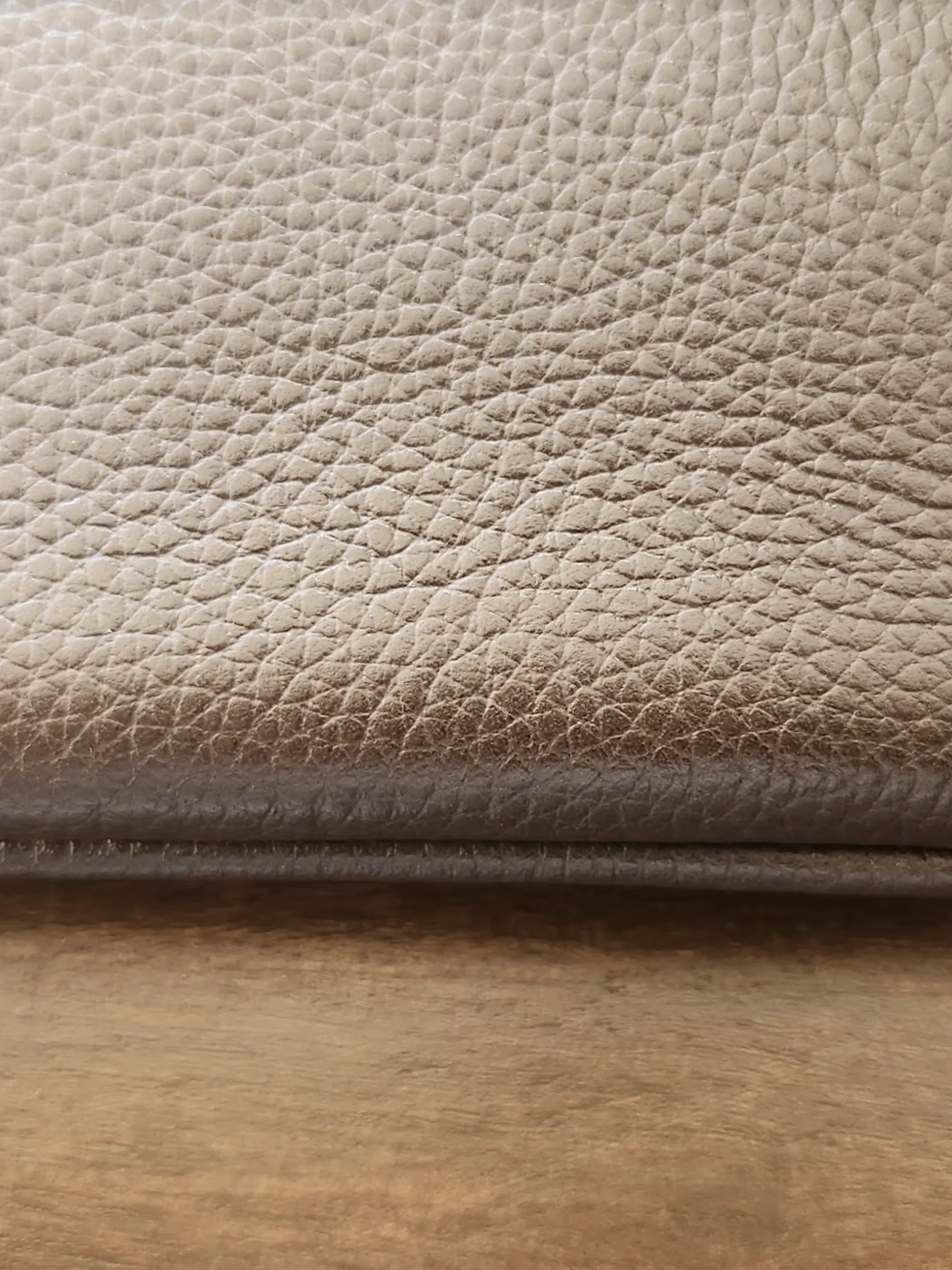 Cartera de mano Isolda Chocolate - Cuero LWG - Hecho a mano 4