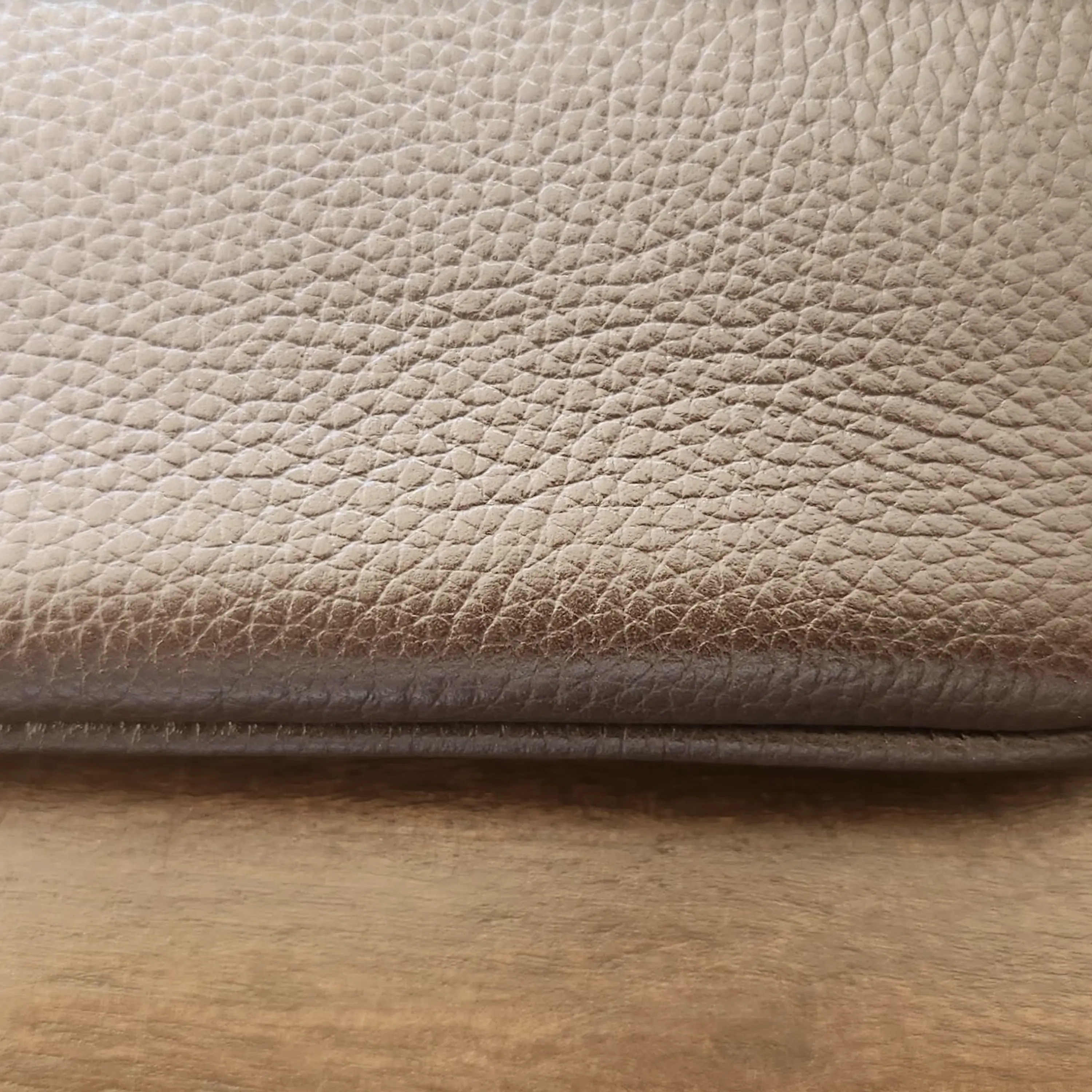 Cartera de mano Isolda Chocolate - Cuero LWG - Hecho a mano 4