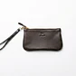 Cartera de mano Isolda Chocolate - Cuero LWG - Hecho a mano - Miniatura 1