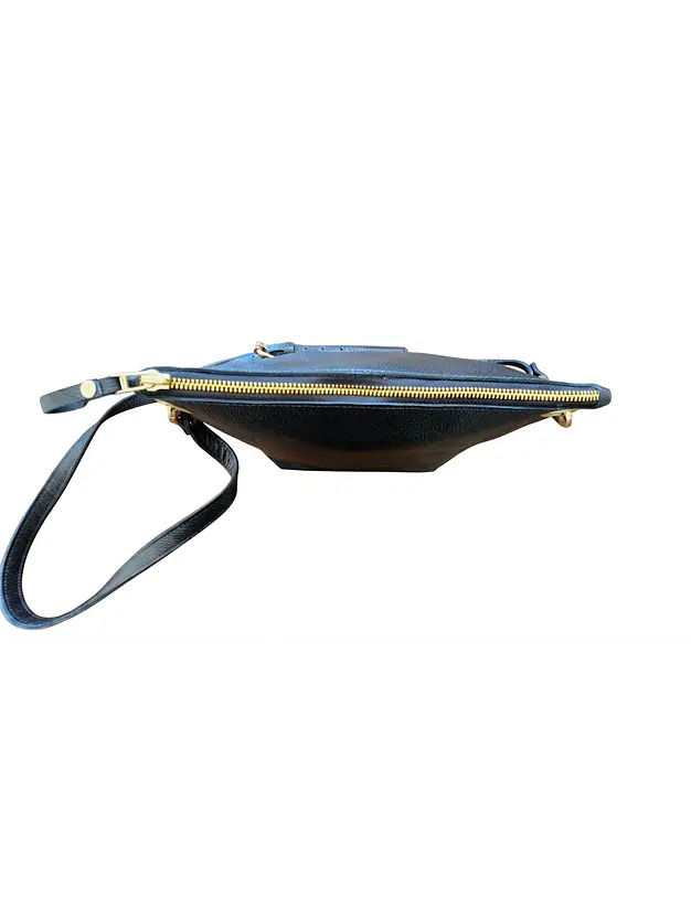 Cartera Isolda Negra - Cuero LWG - Hecho a mano 2