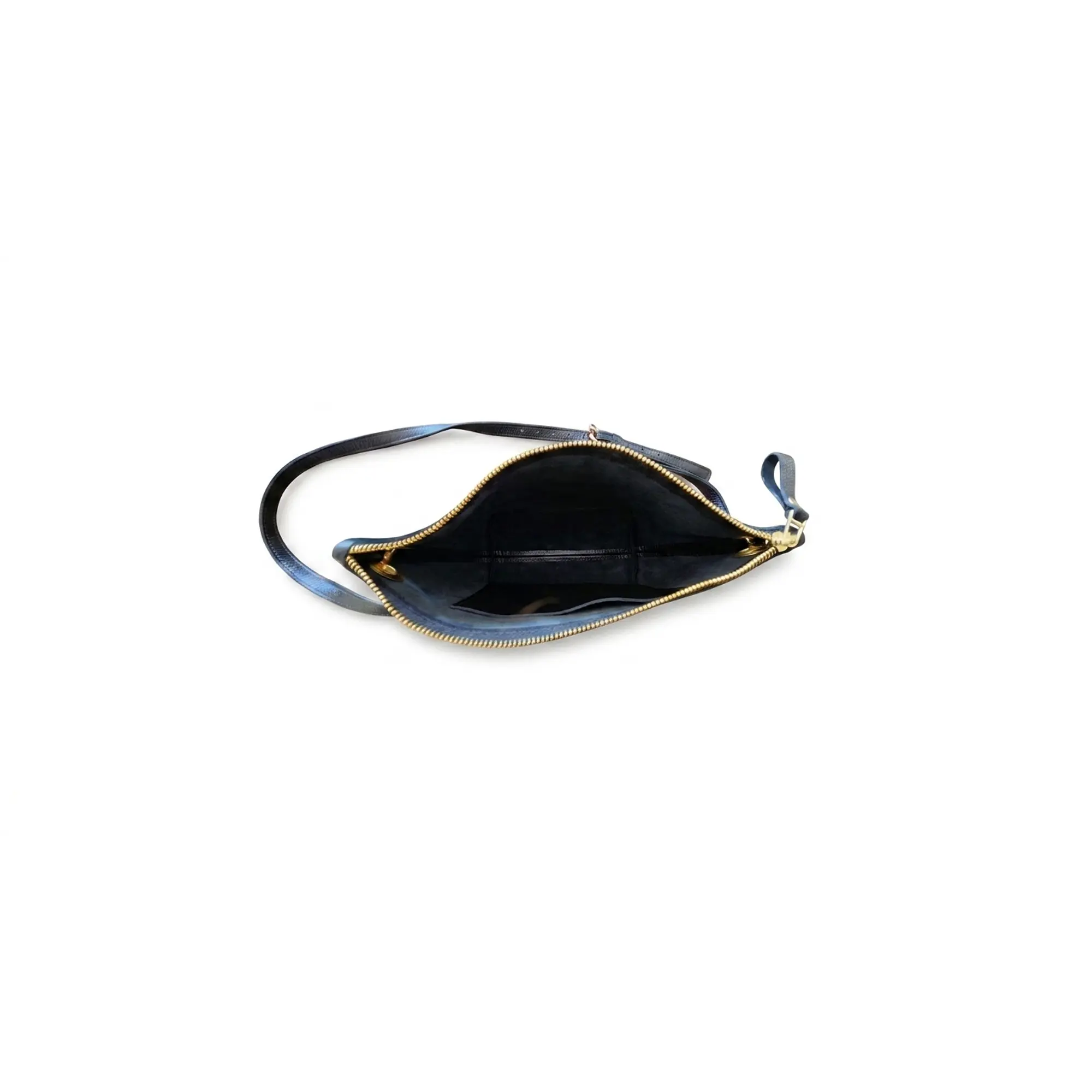 Cartera Colibrí Negra - Cuero LWG - Hecho a mano 6