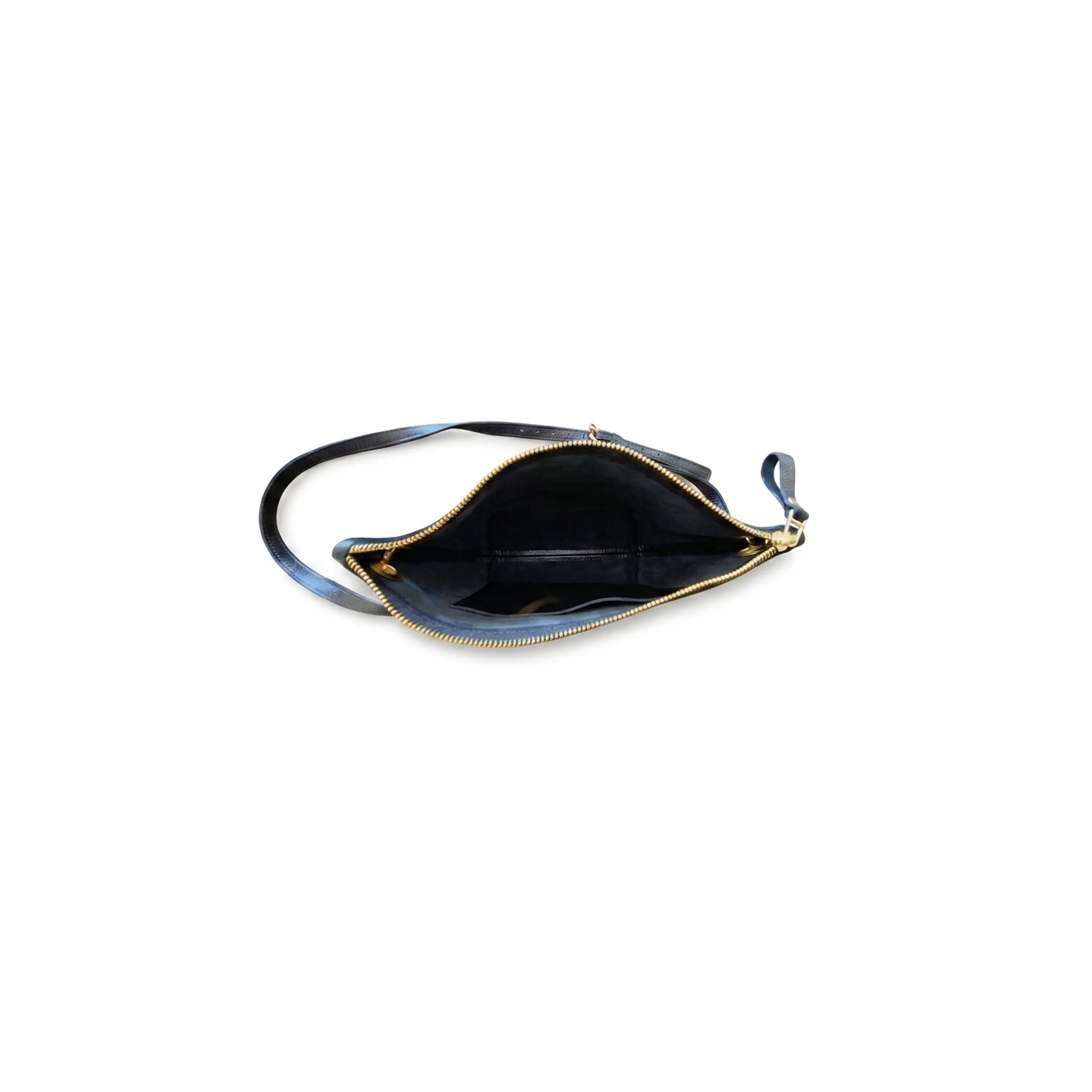 Cartera Colibrí Negra - Cuero LWG - Hecho a mano 6