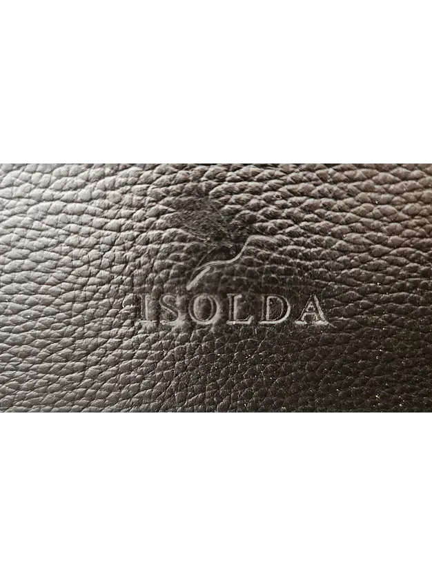 Cartera Isolda Negra - Cuero LWG - Hecho a mano 4