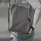 Tote Colibrí Chocolate - Cuero LWG - Hecho a mano  - Miniatura 2