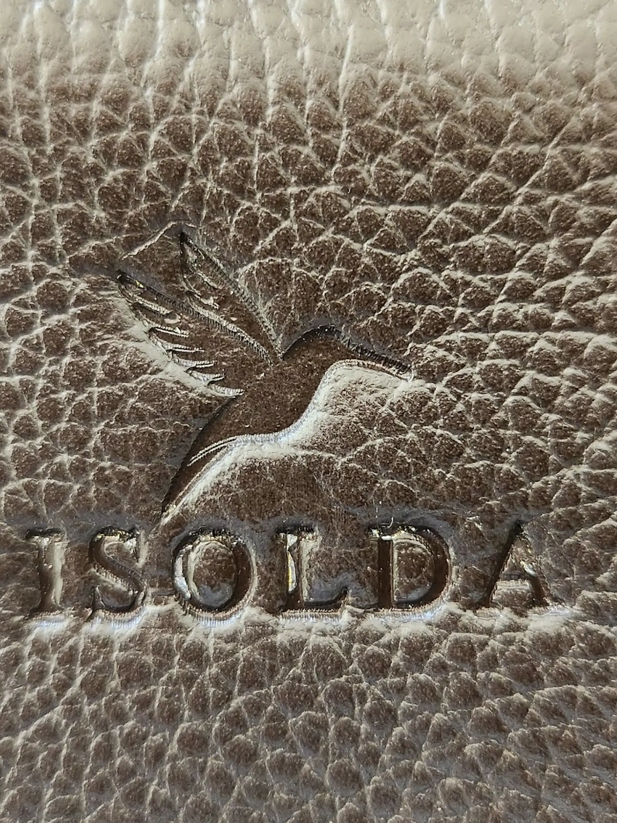 Tote Colibrí Chocolate - Cuero LWG - Hecho a mano  8