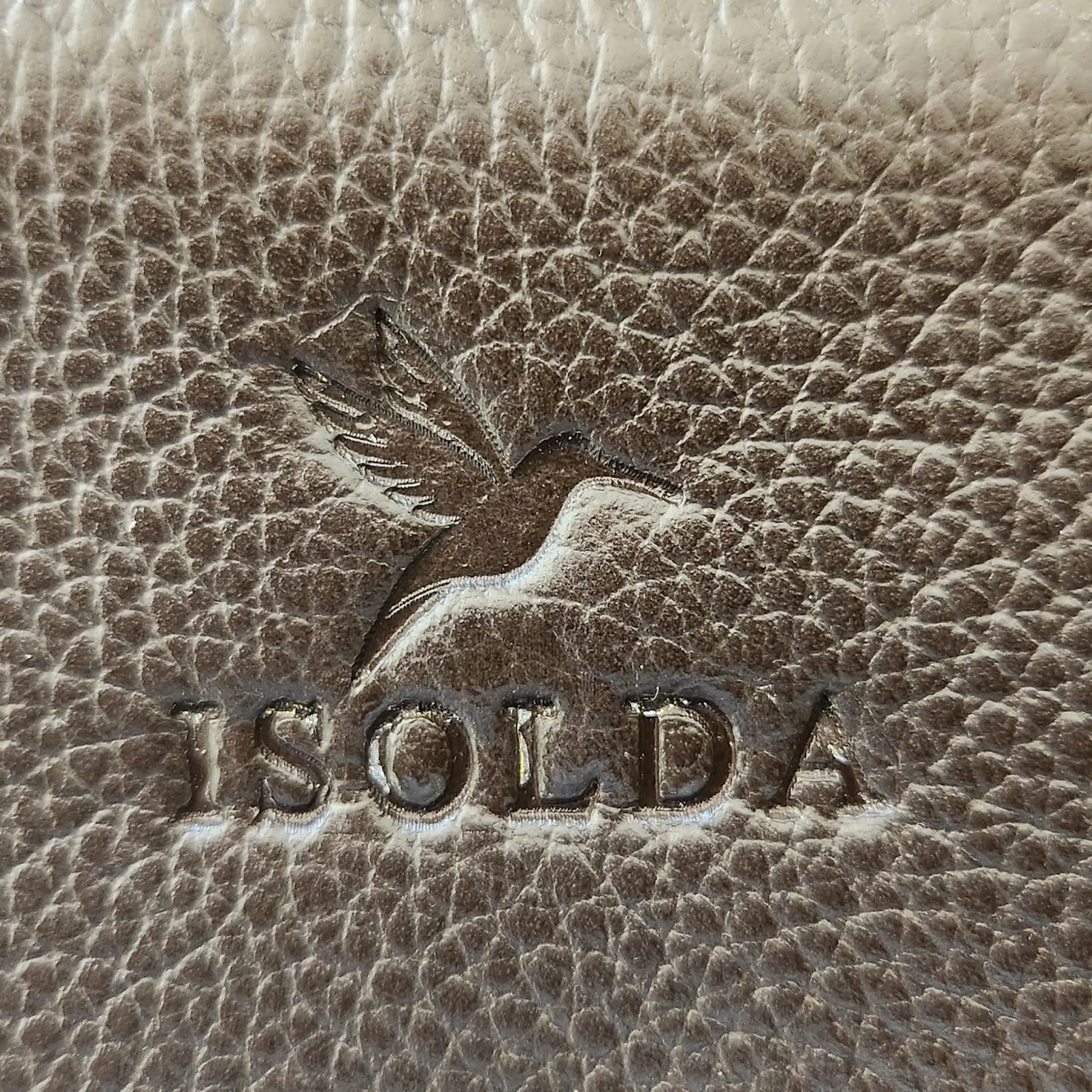 Tote Colibrí Chocolate - Cuero LWG - Hecho a mano  8