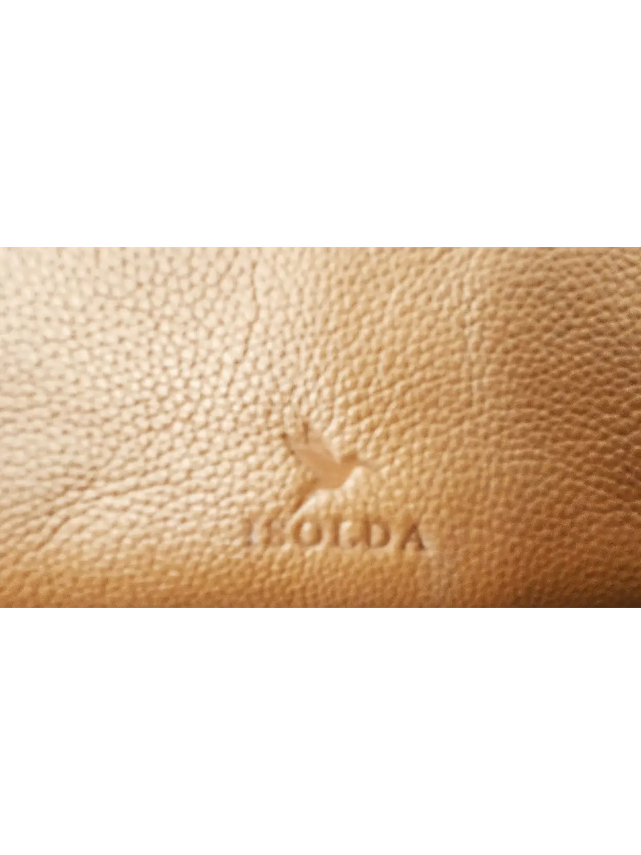 Cartera Isolda Caramelo - Cuero LWG - Hecho a mano 2