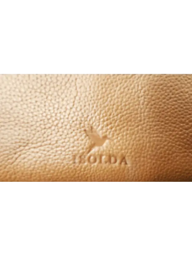 Cartera Isolda Caramelo - Cuero LWG - Hecho a mano 2