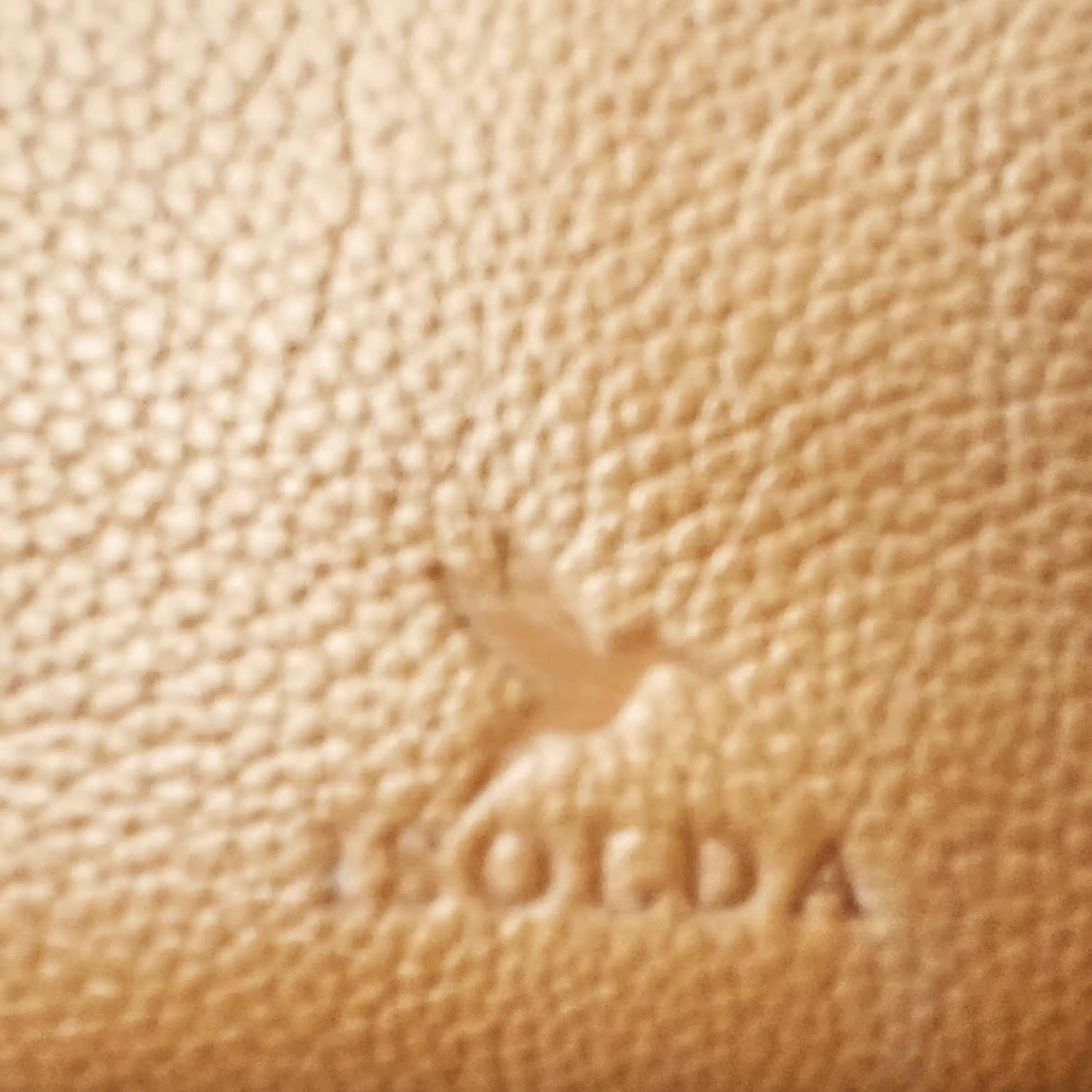 Cartera Isolda Caramelo - Cuero LWG - Hecho a mano 6