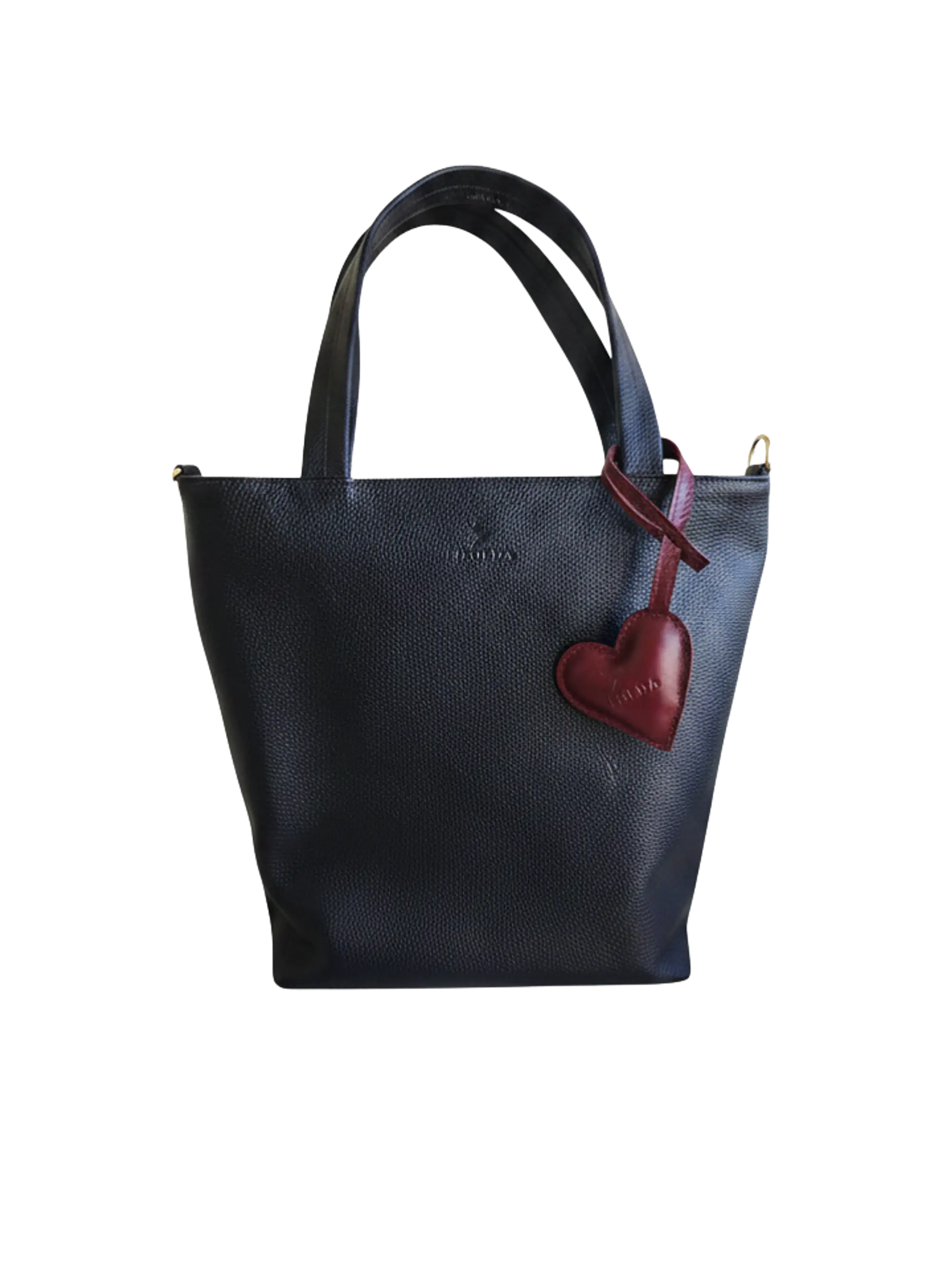 Tote Colibrí Negro - Cuero LWG - Hecho a mano 2