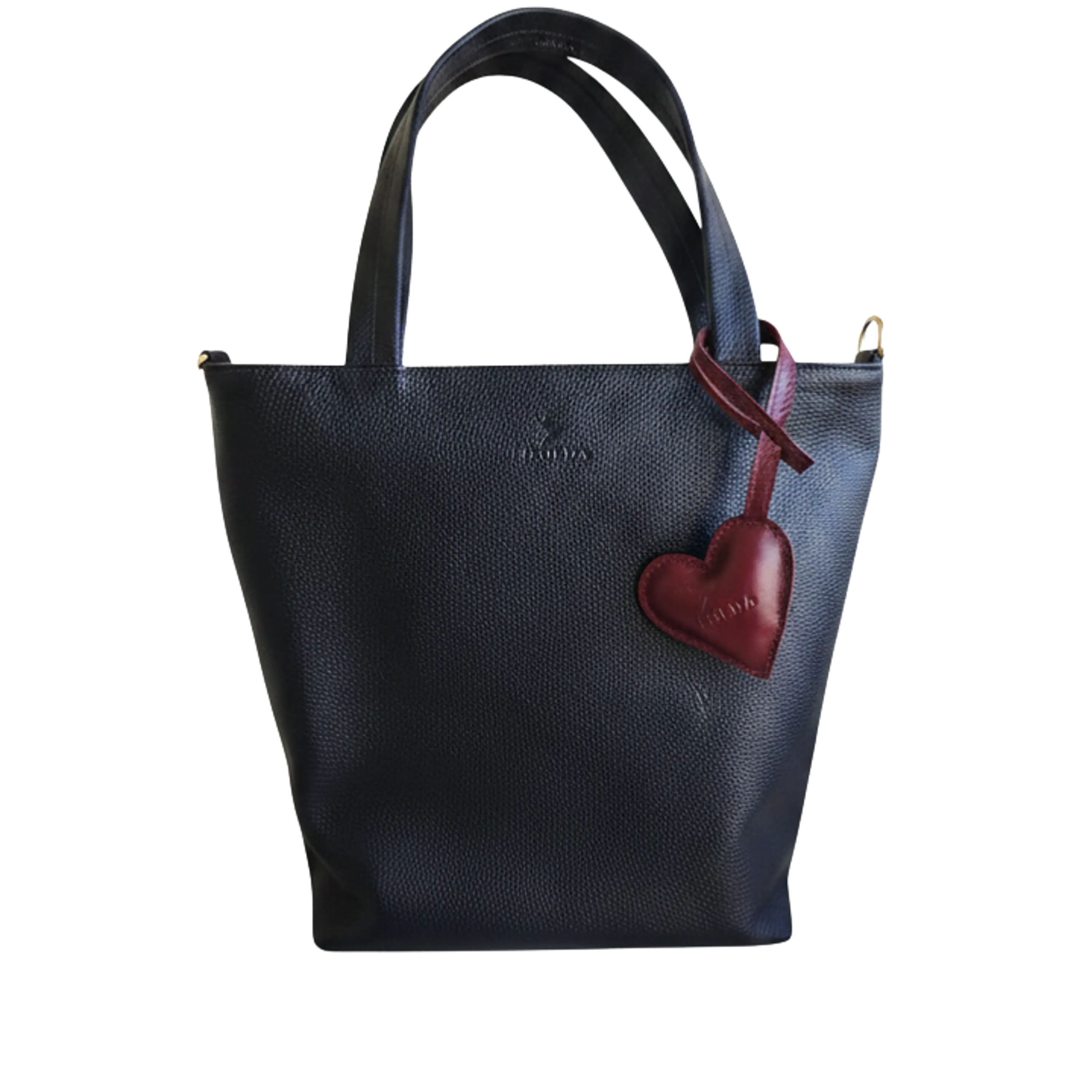 Tote Colibrí Negro - Cuero LWG - Hecho a mano 2