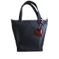 Tote Colibrí Negro - Cuero LWG - Hecho a mano - Miniatura 3