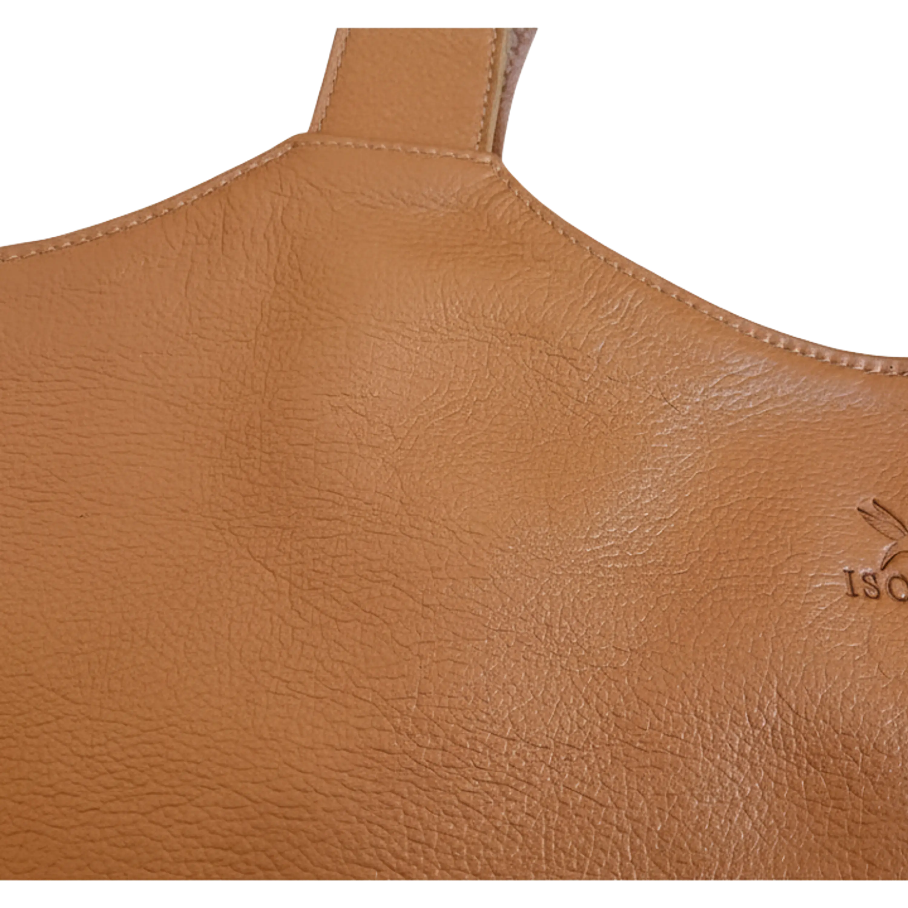 Shopper Isolda Caramelo - Cuero LWG - Hecho a mano 2